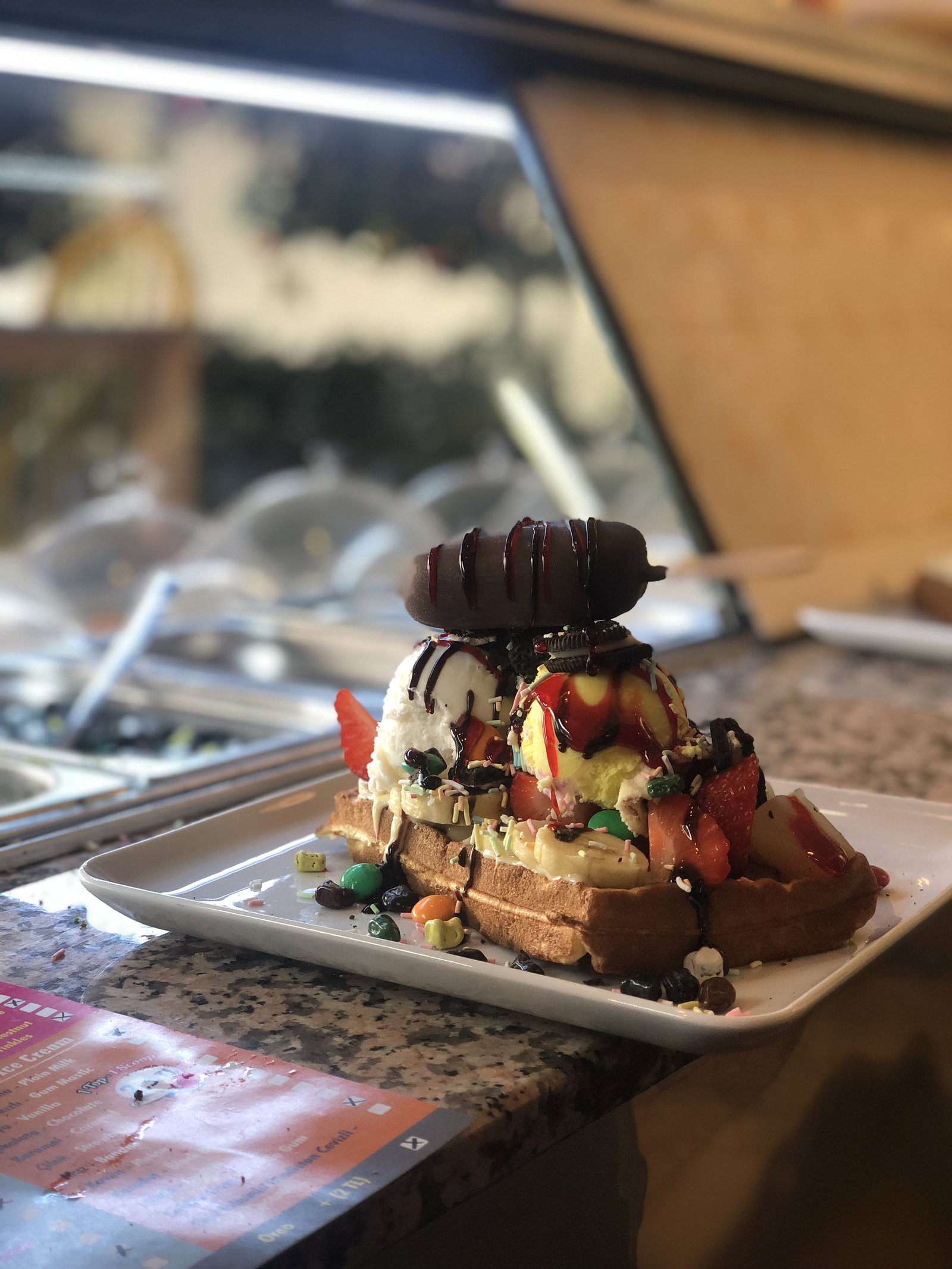 Civciv Waffle Dondurma | Marmaris Waffle | İCe Cream