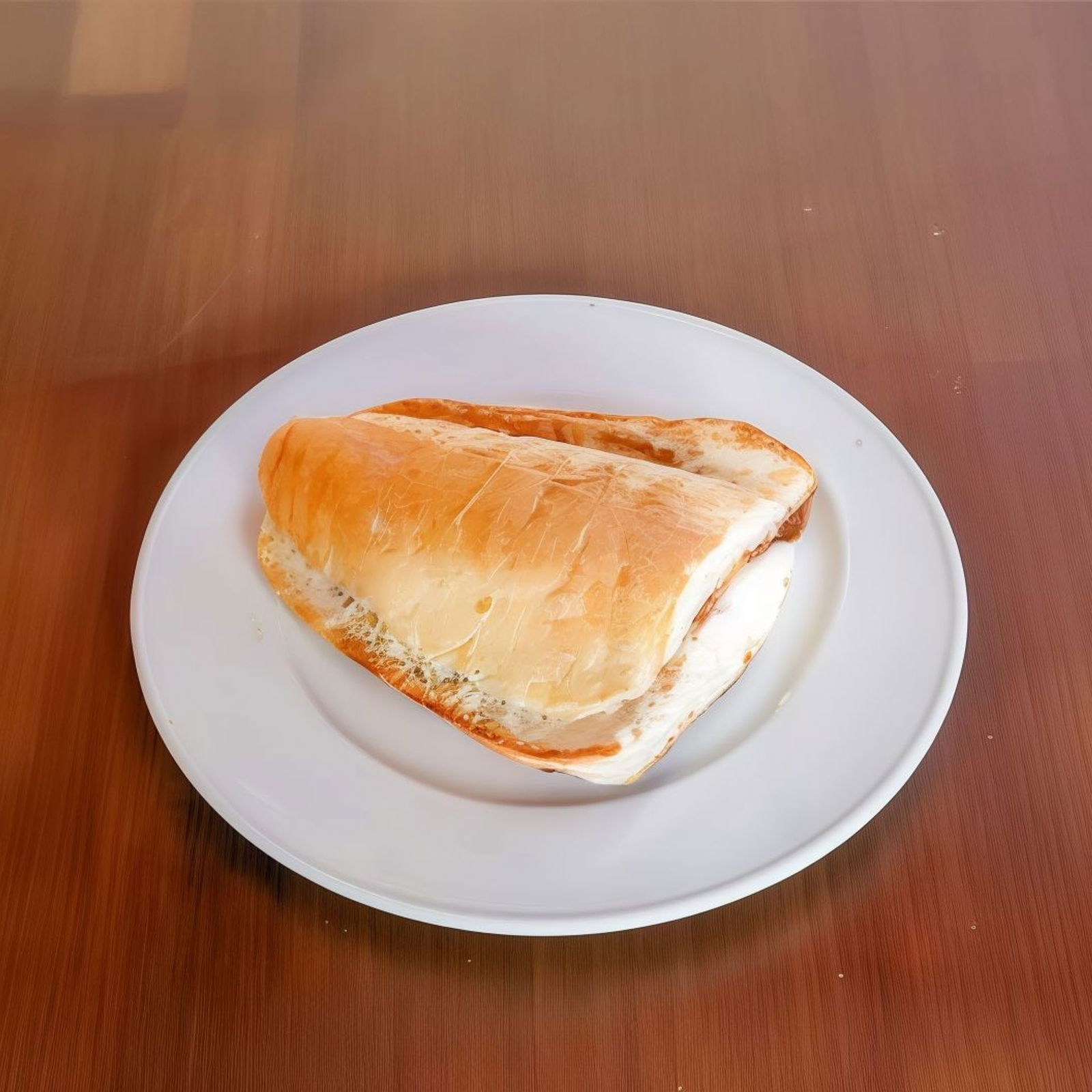 Yarım Ekmek Arası Kavurmalı Yumurta