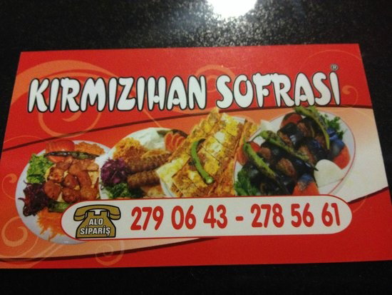 Kırmızıhan Sofrası