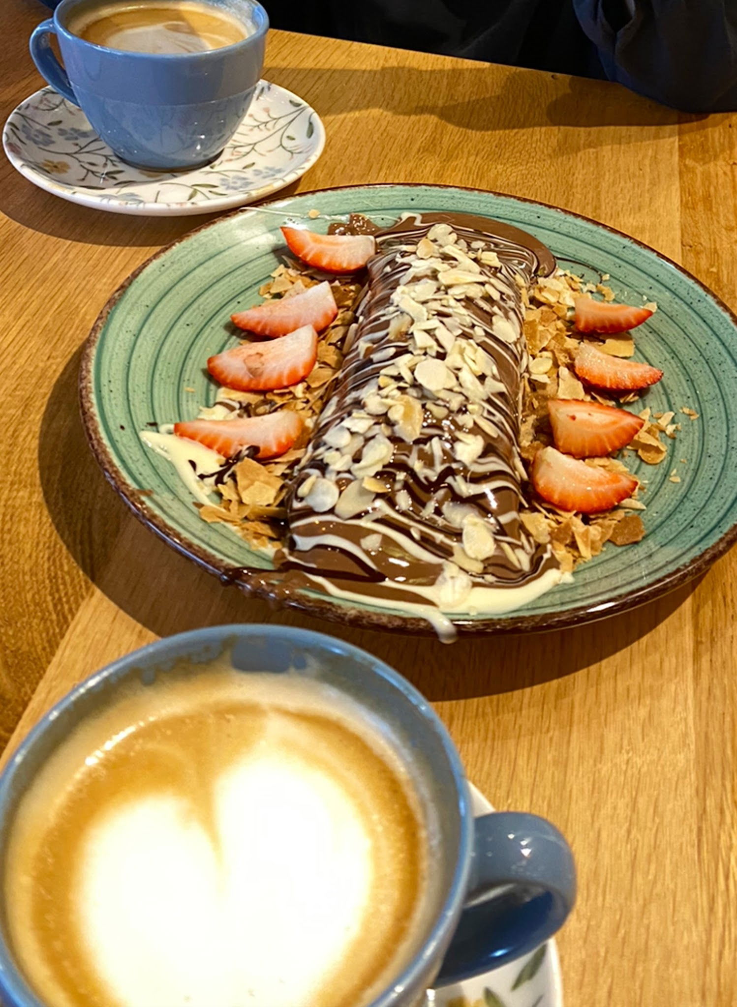 Choco Bond Chocolate Croissant Coffee