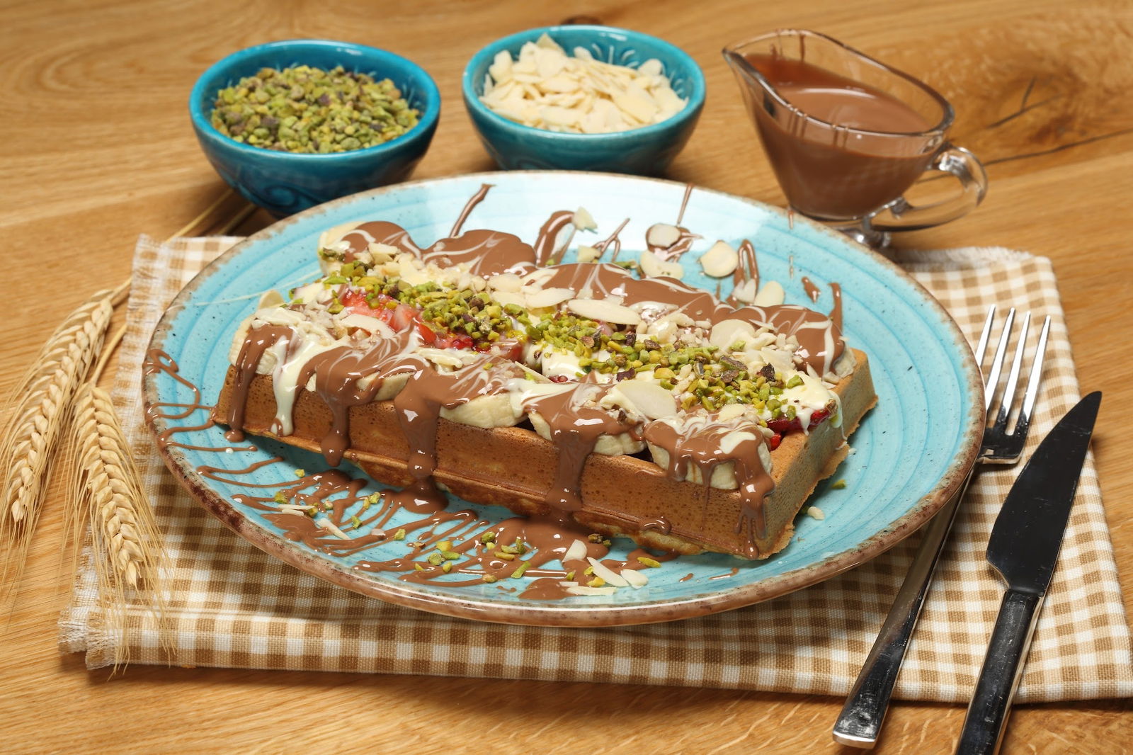 Choco Bond Chocolate Croissant Coffee