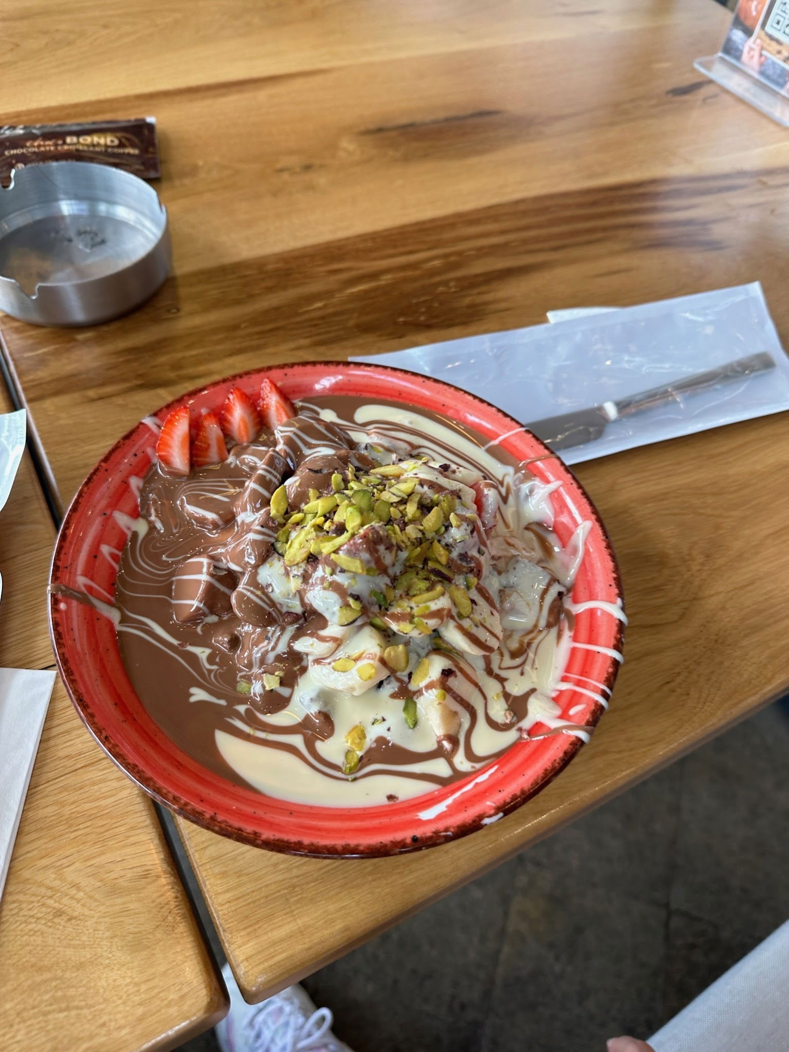 Choco Bond Chocolate Croissant Coffee