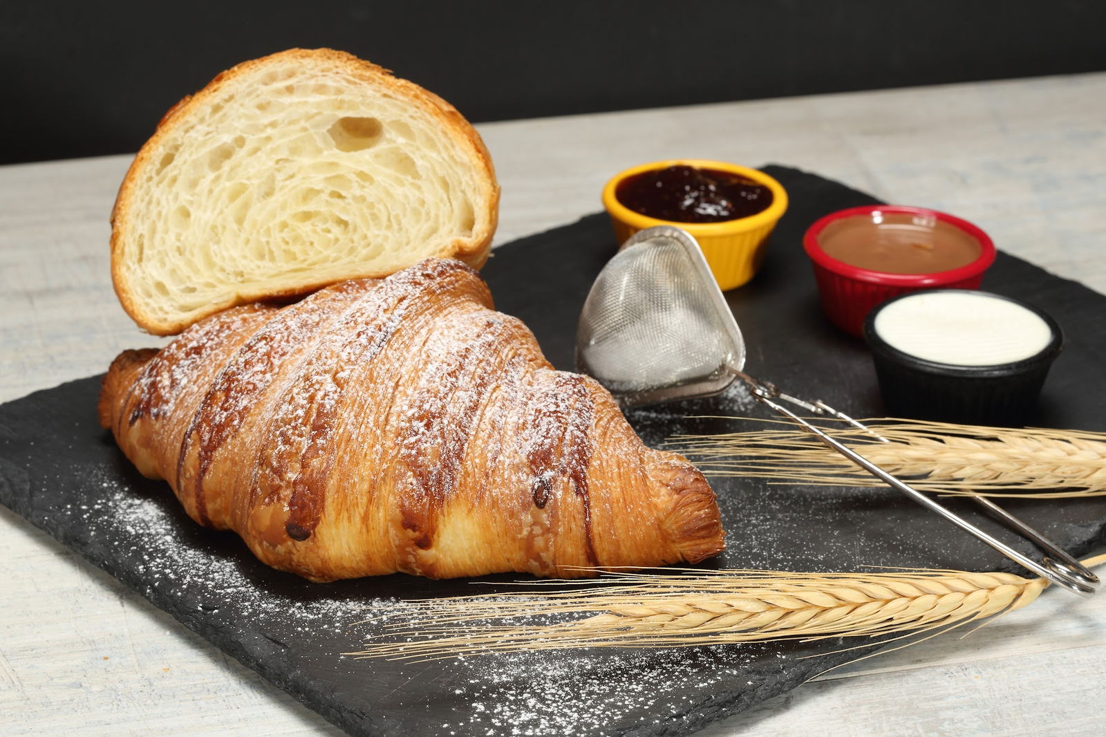 Choco Bond Chocolate Croissant Coffee