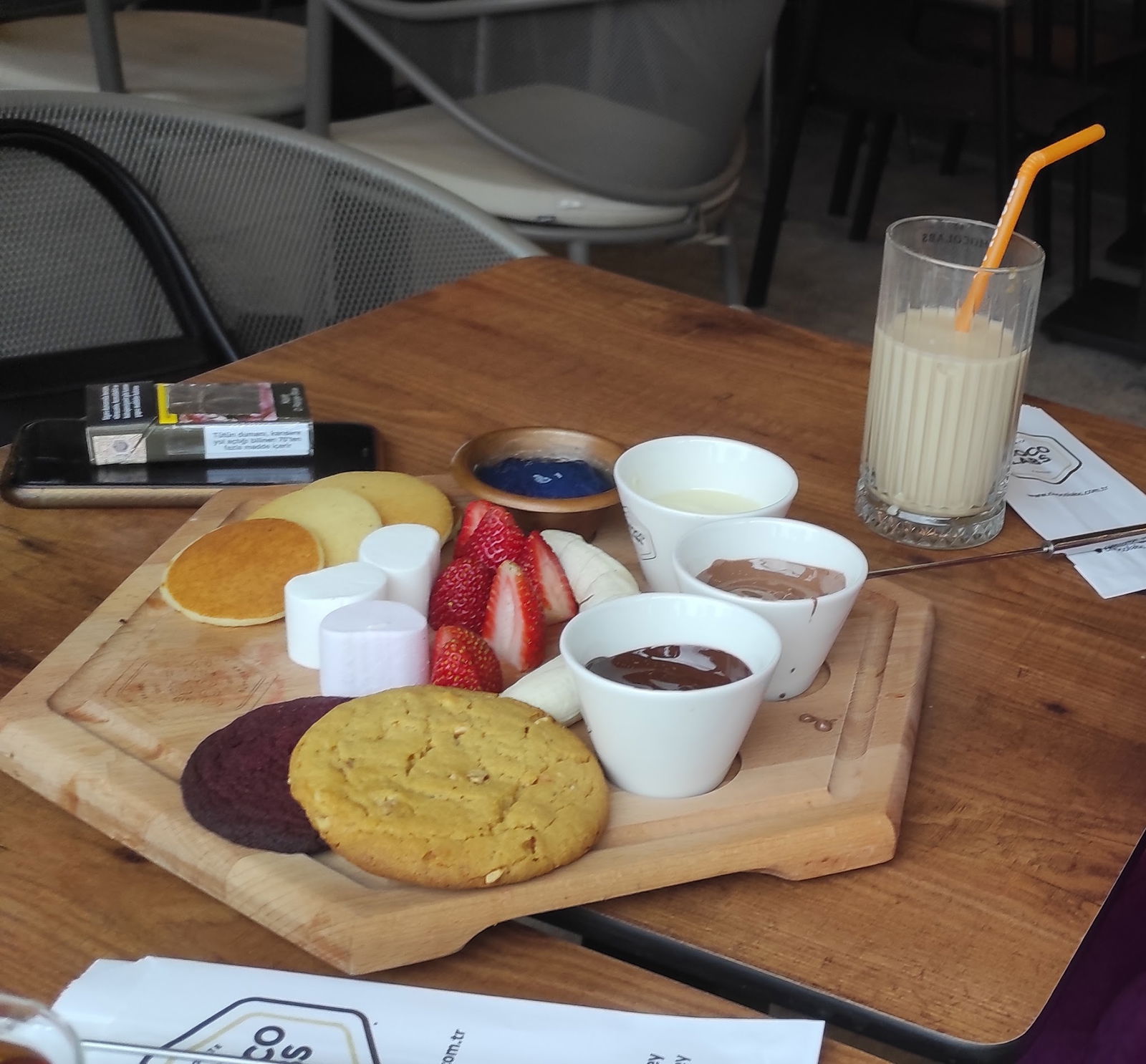 Choco Bond Chocolate Croissant Coffee