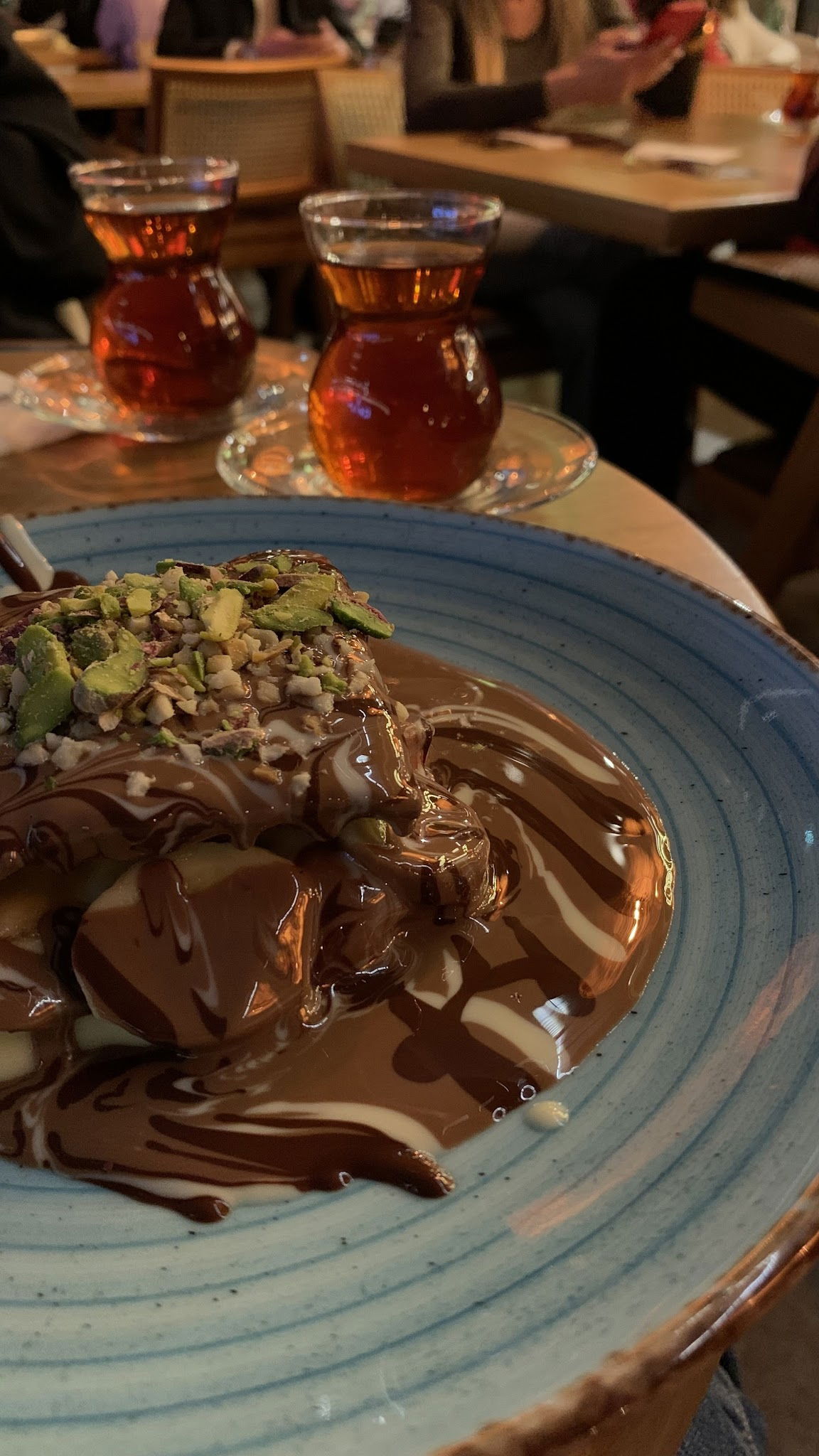 Choco Bond Chocolate Croissant Coffee