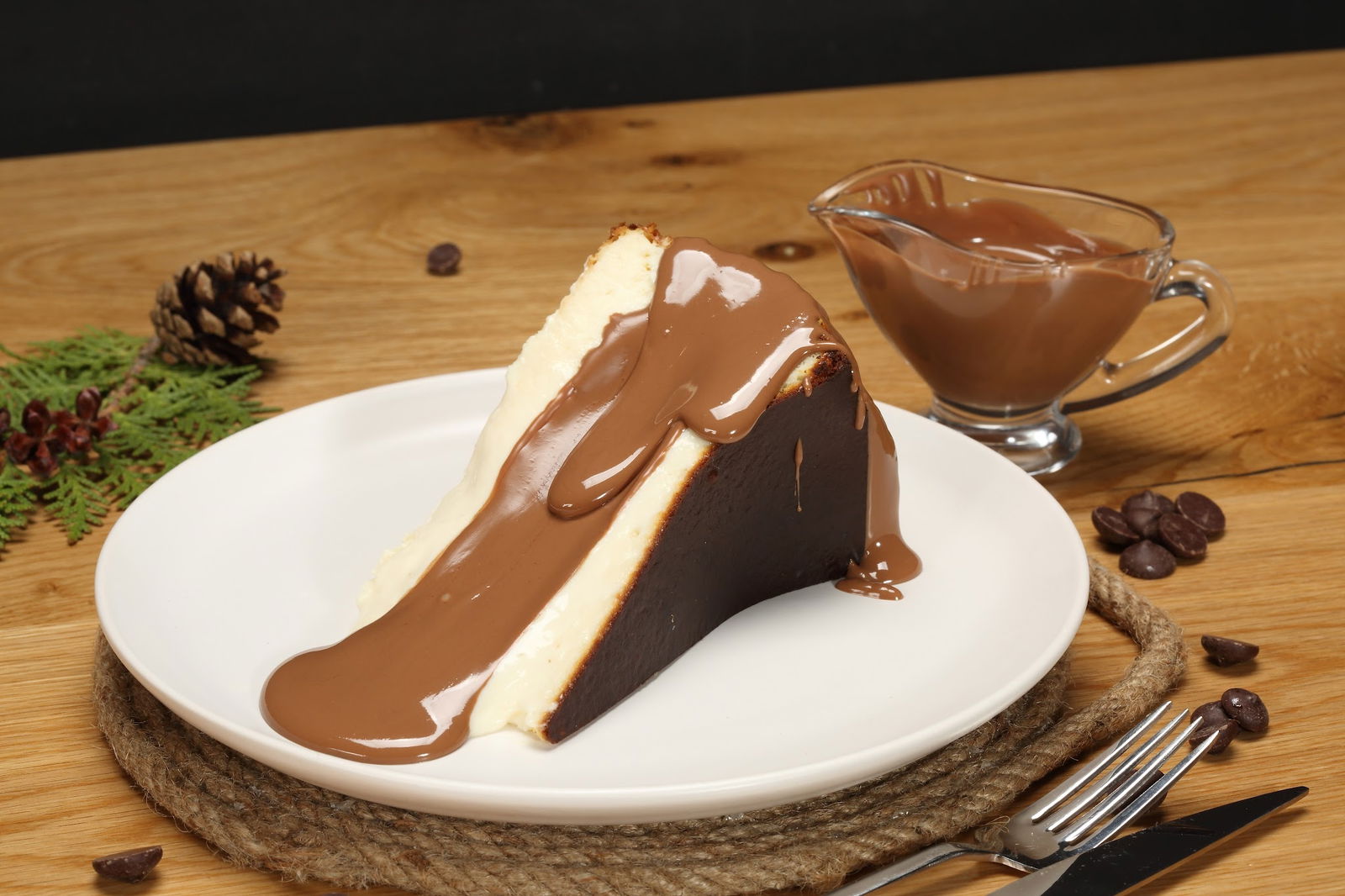 Choco Bond Chocolate Croissant Coffee