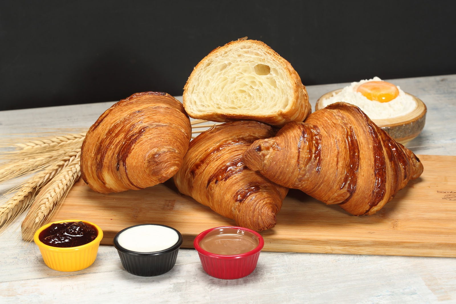 Choco Bond Chocolate Croissant Coffee