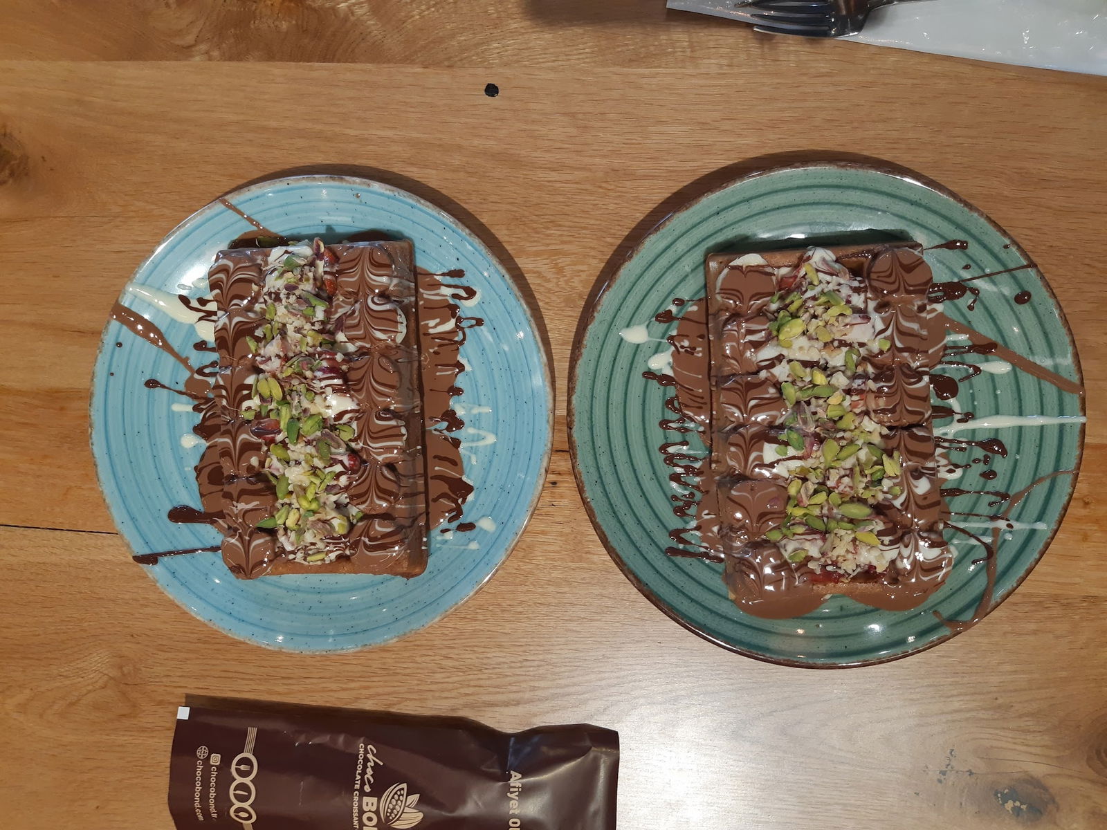 Choco Bond Chocolate Croissant Coffee