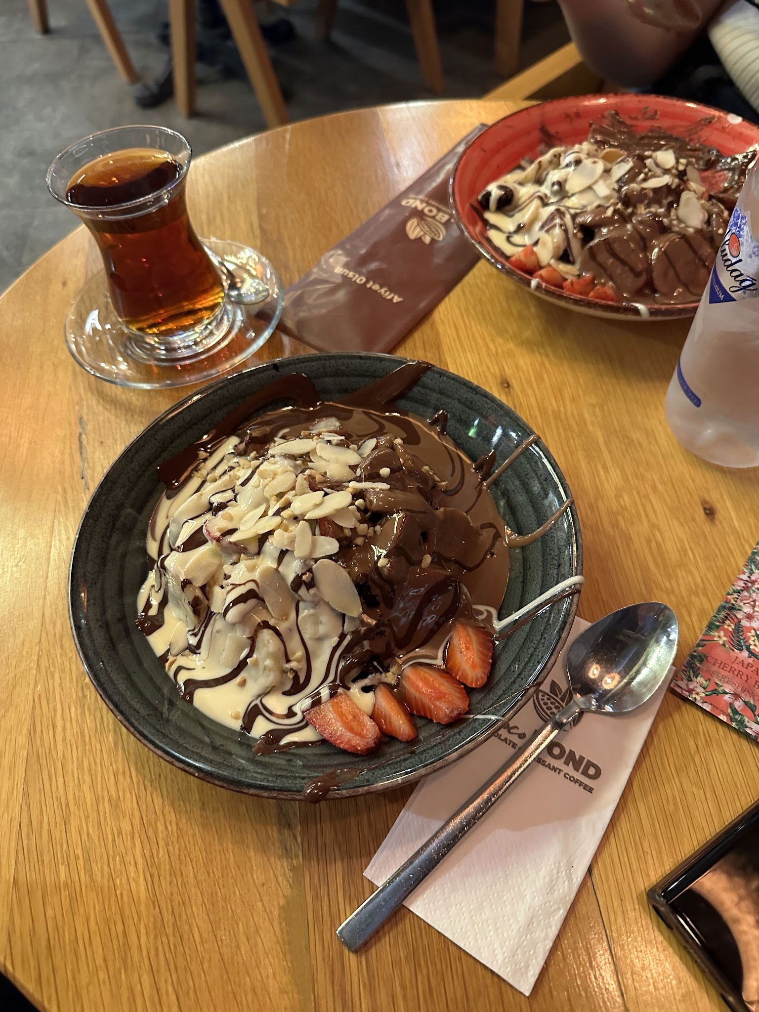 Choco Bond Chocolate Croissant Coffee