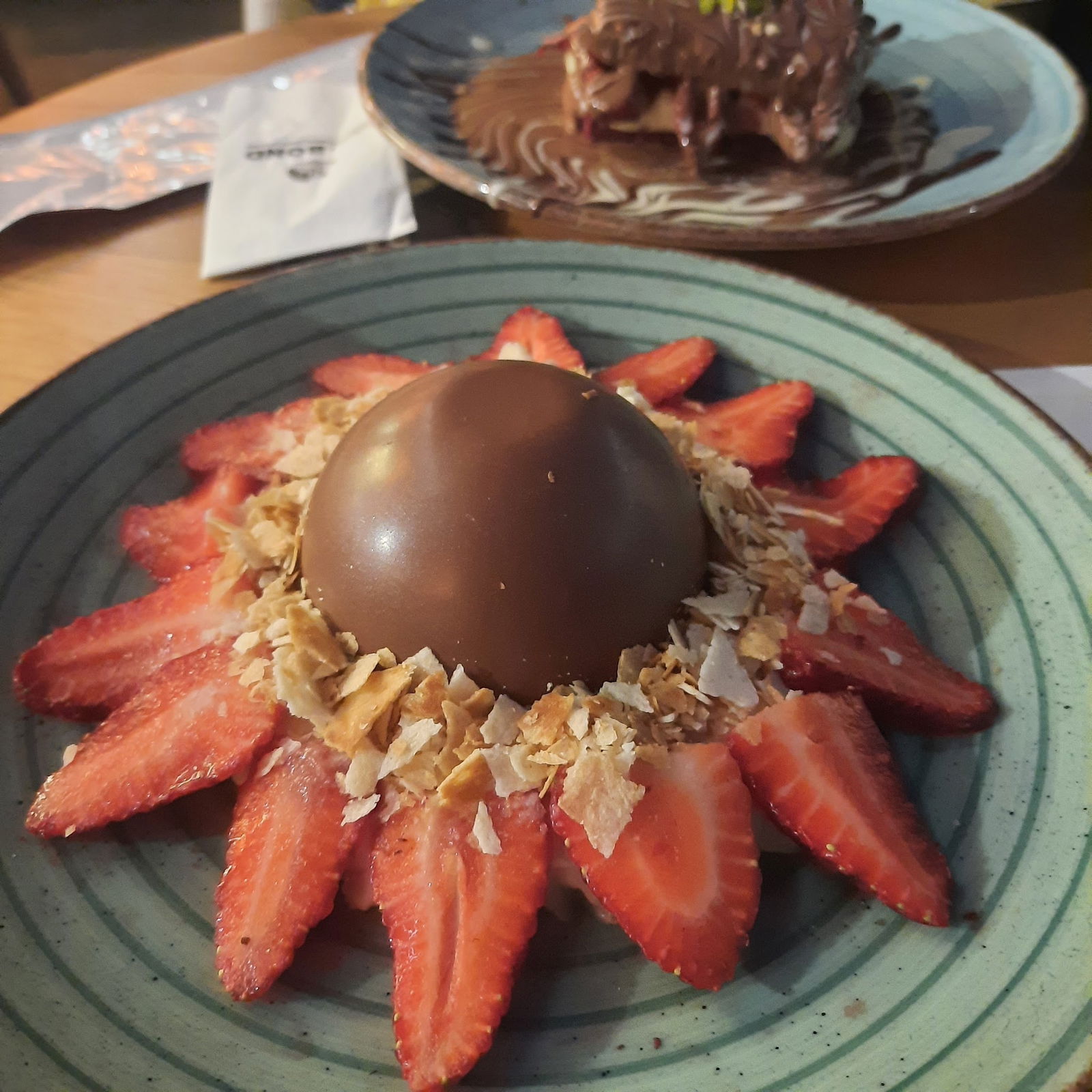 Choco Bond Chocolate Croissant Coffee