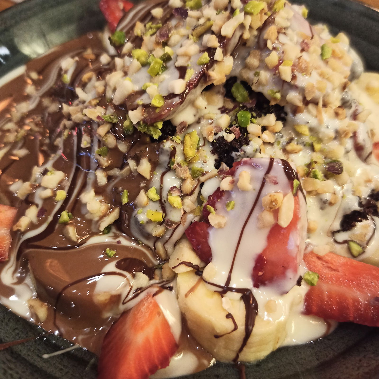 Choco Bond Chocolate Croissant Coffee