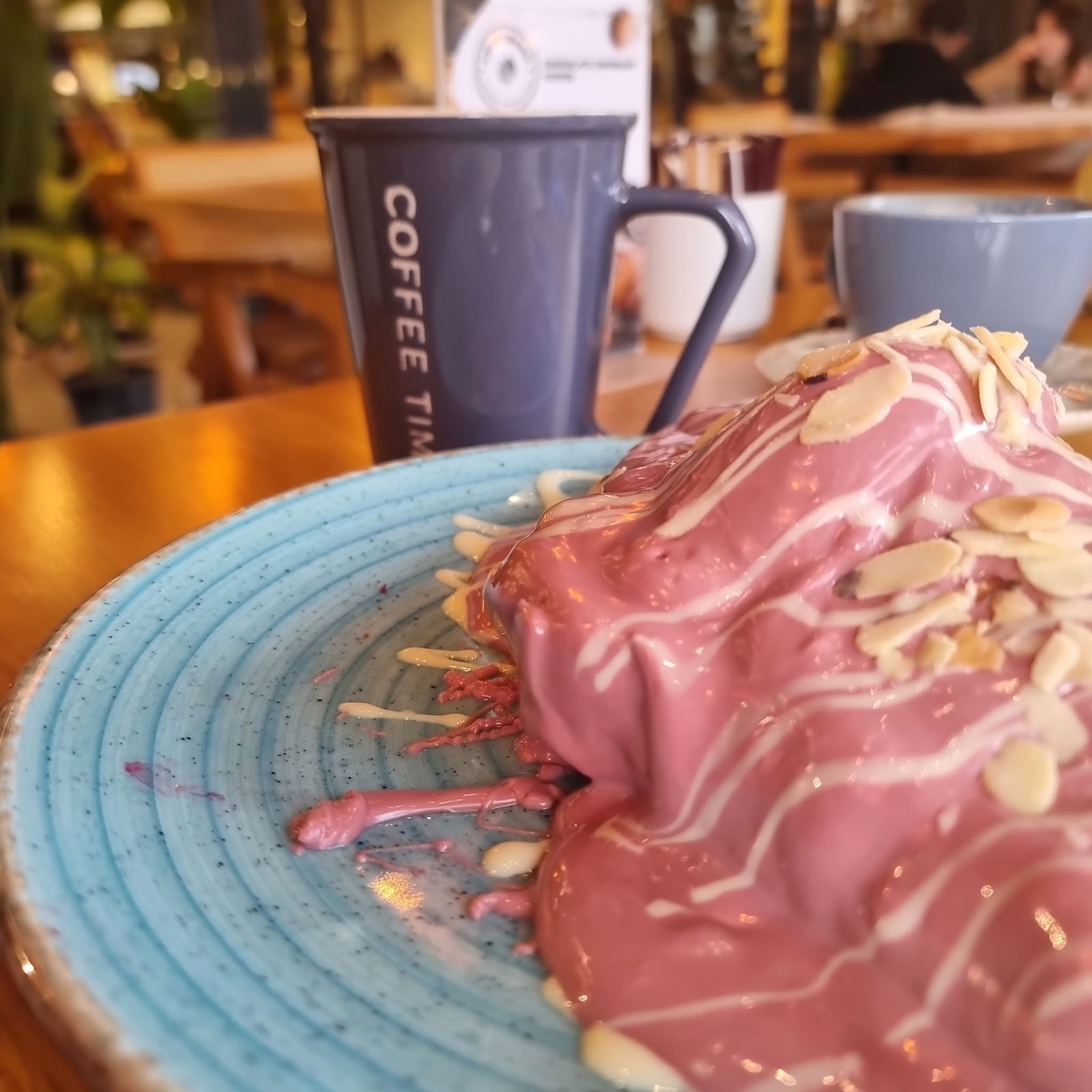 Choco Bond Chocolate Croissant Coffee