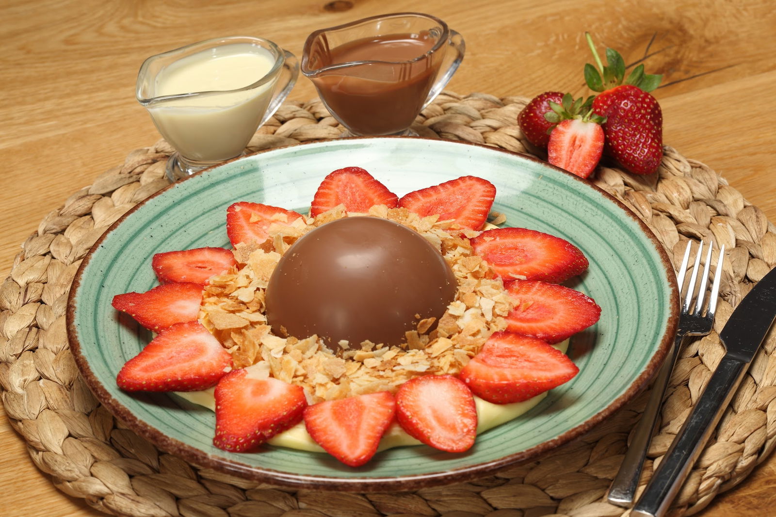 Choco Bond Chocolate Croissant Coffee