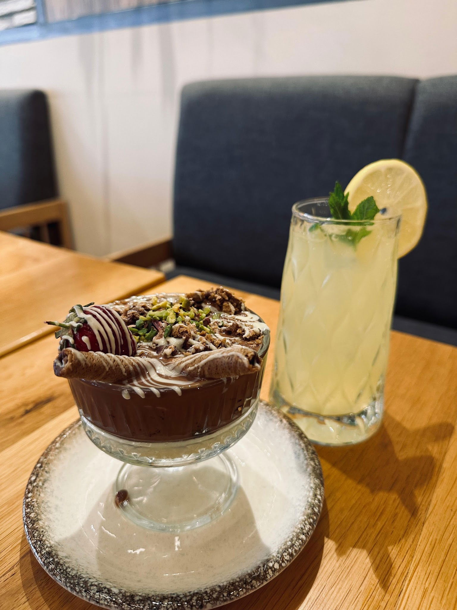 Choco Bond Chocolate Croissant Coffee