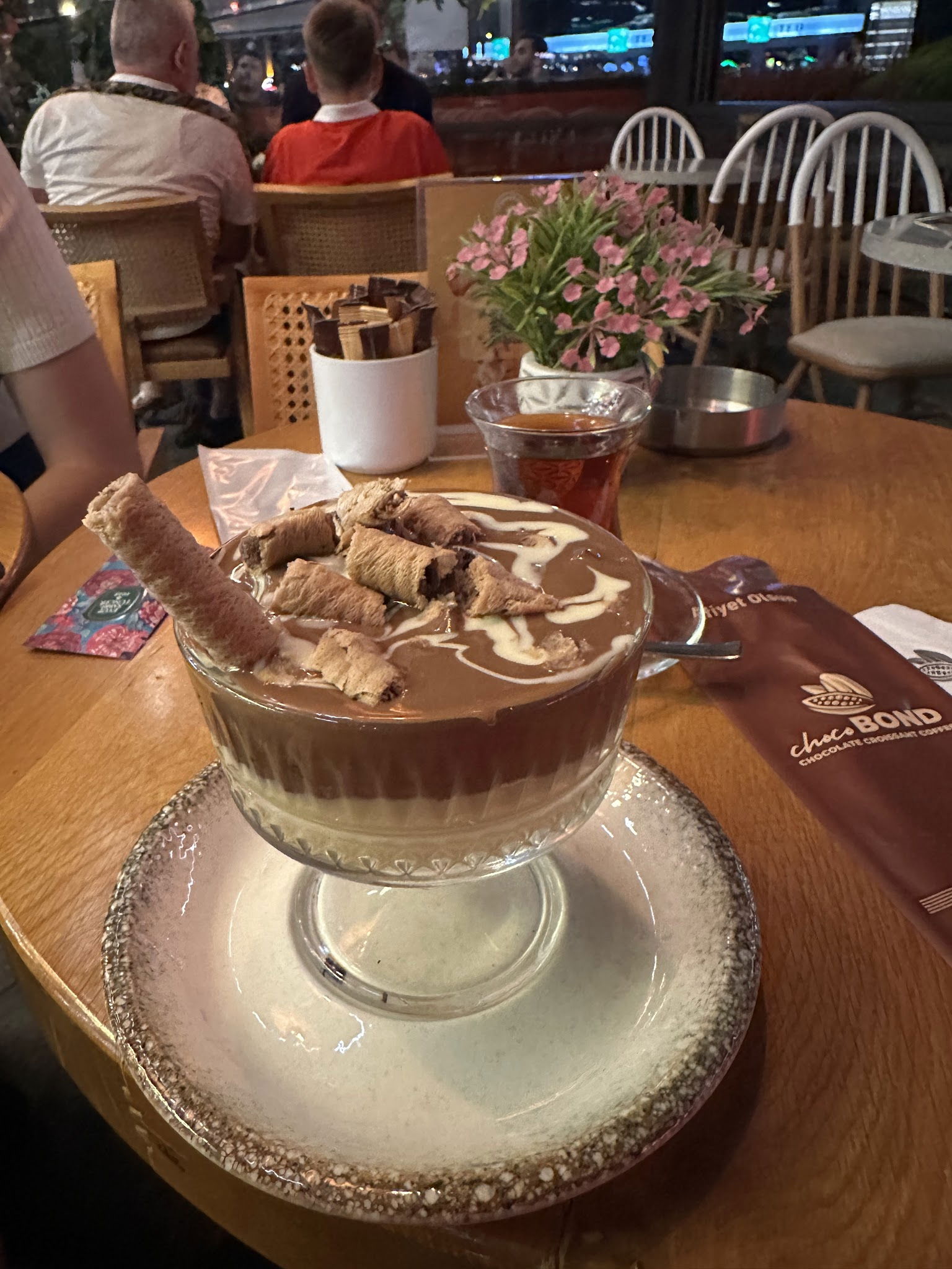 Choco Bond Chocolate Croissant Coffee