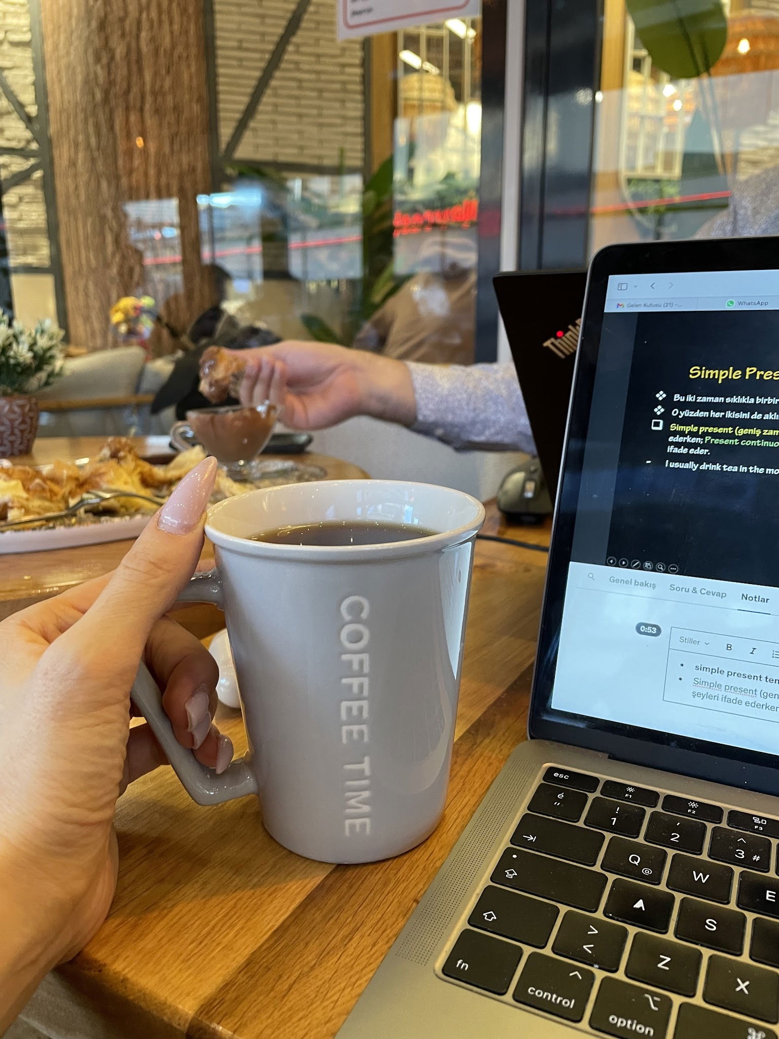 Choco Bond Chocolate Croissant Coffee