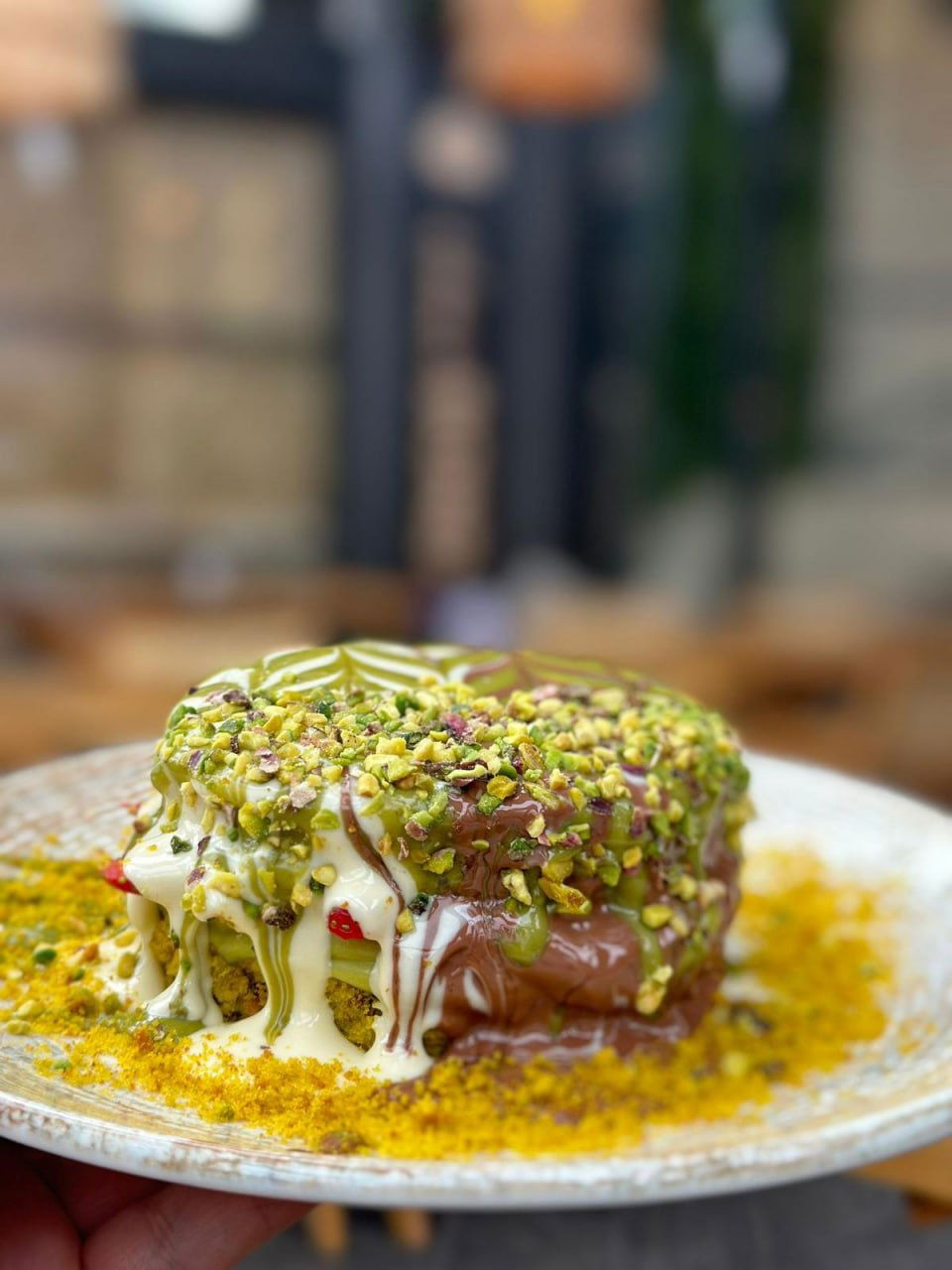 Choco Bond Chocolate Croissant Coffee