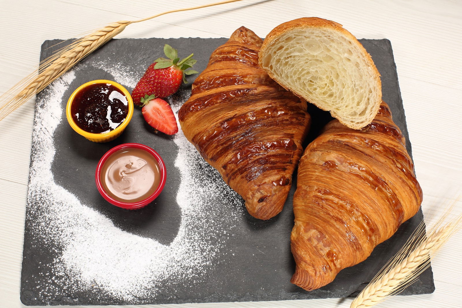 Choco Bond Chocolate Croissant Coffee