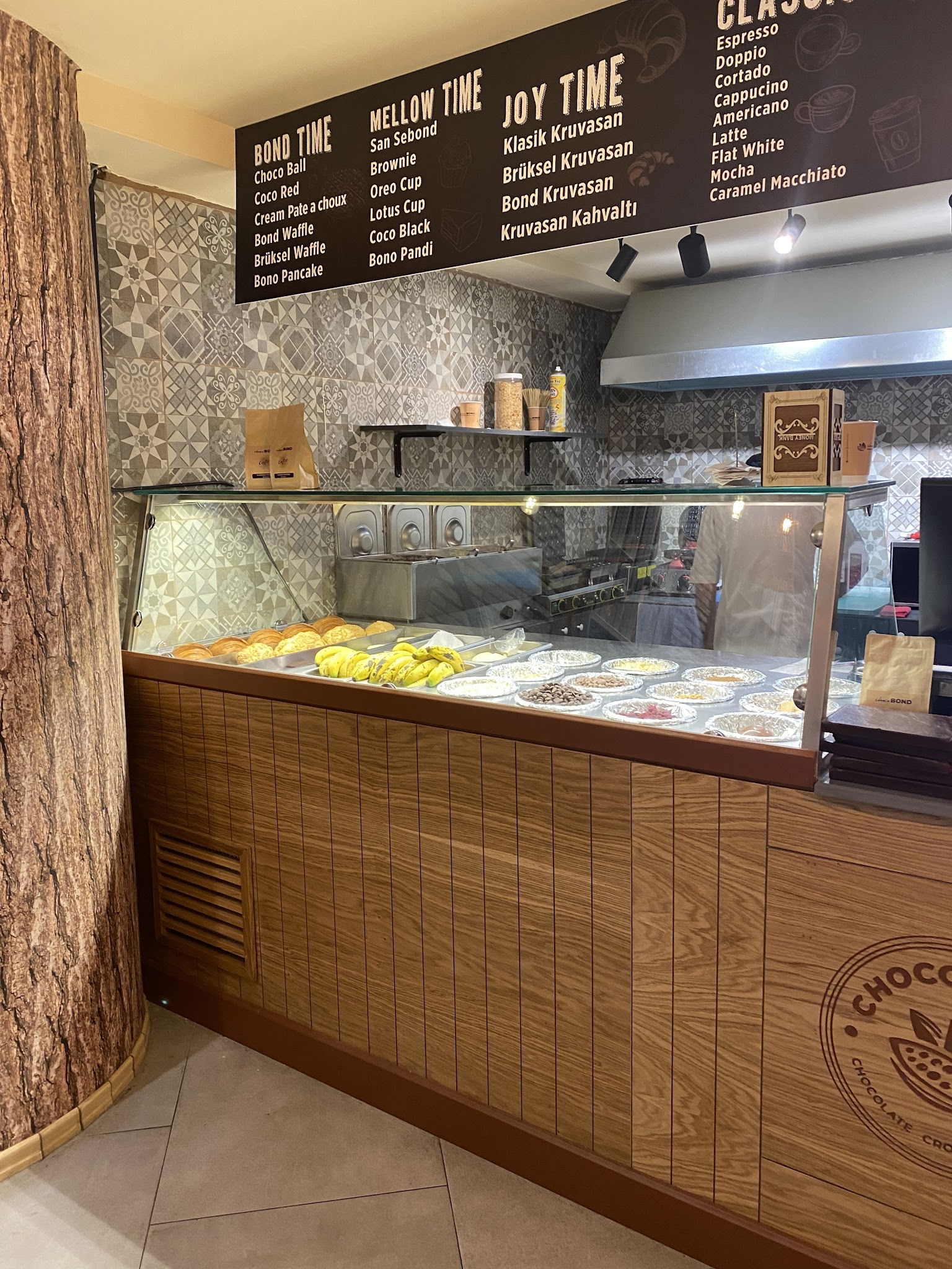 Choco Bond Chocolate Croissant Coffee