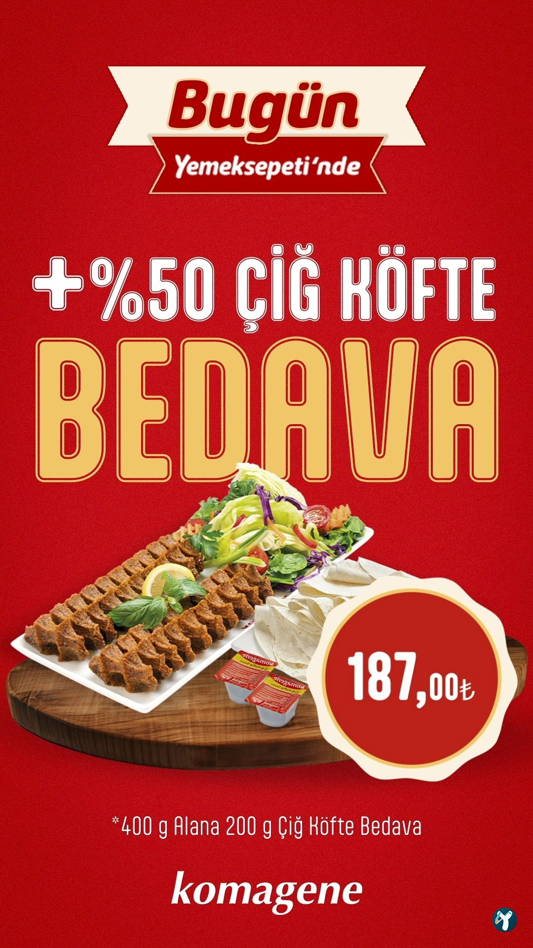 Komagene Etsiz Çiğ Köfte