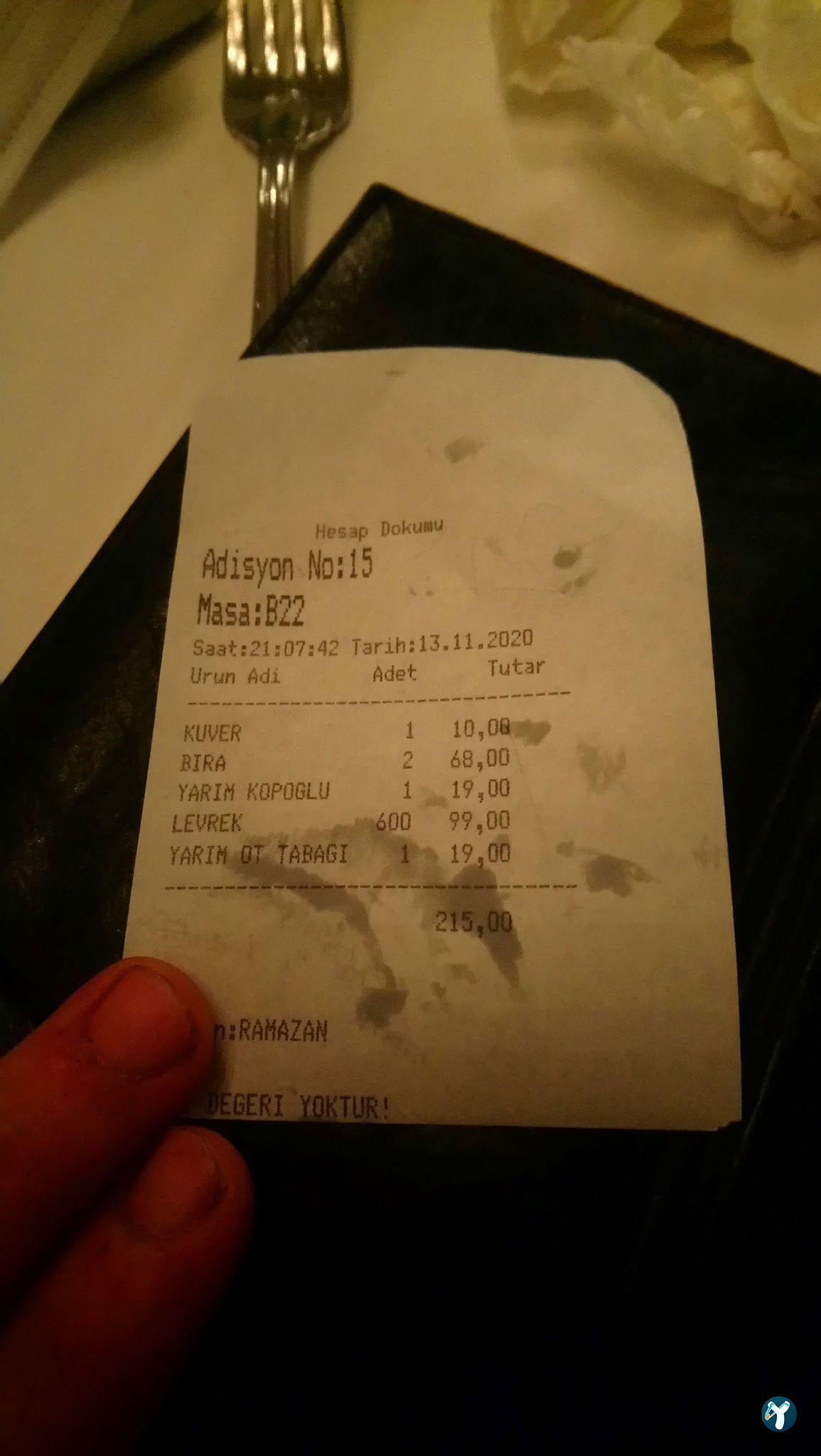Papalina Balık Restoranı Ataköy Marina