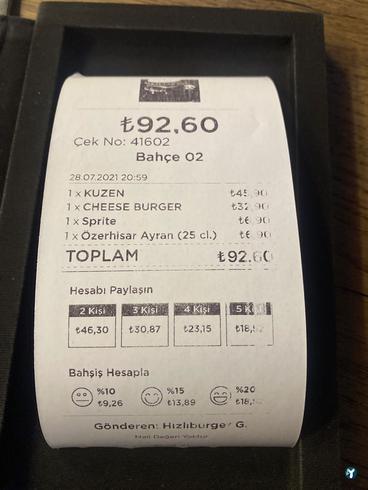 Hızlı Burger Göktürk