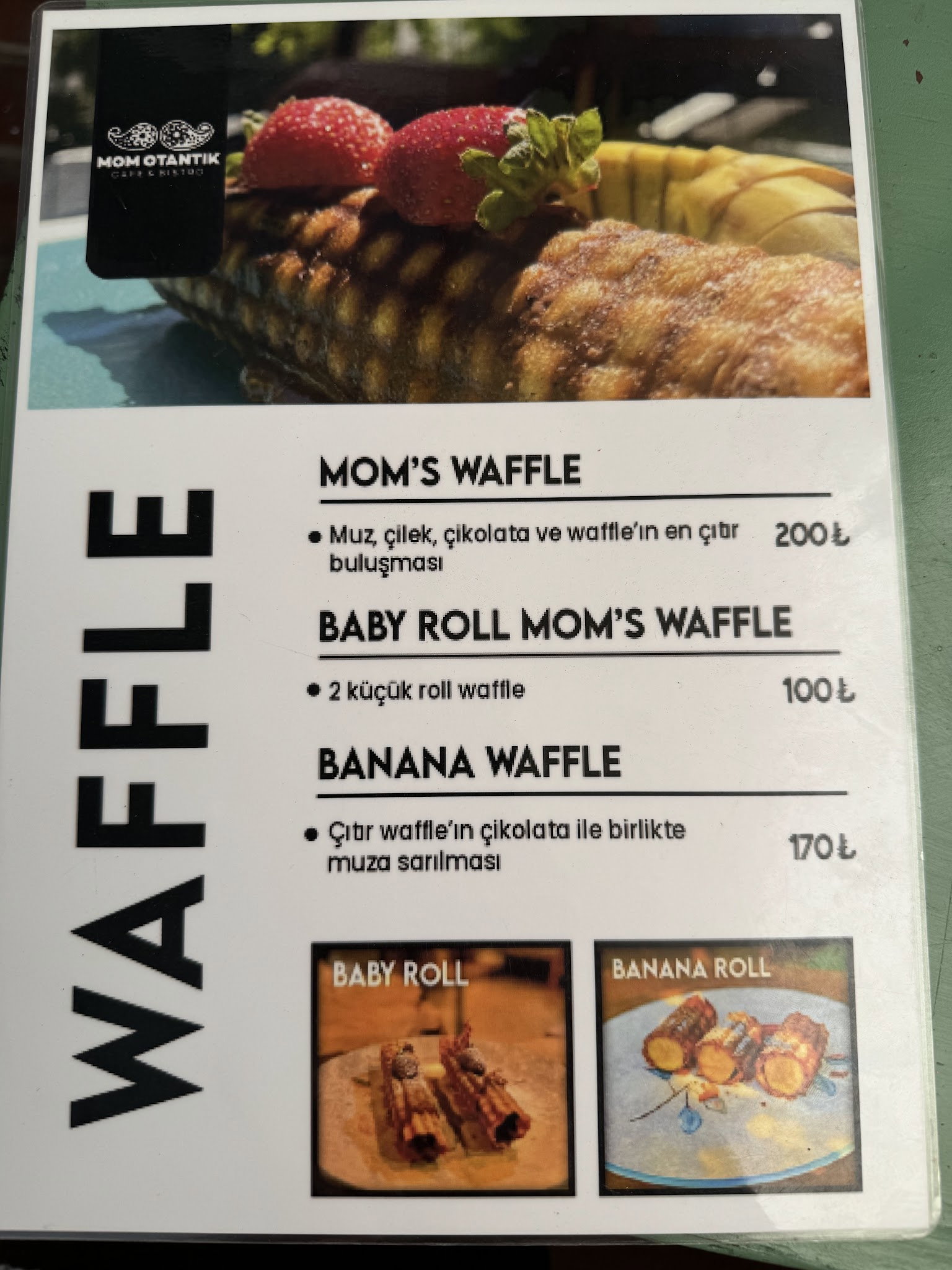 Alanya Waffle Cafe Coffee By Mom Otantik
