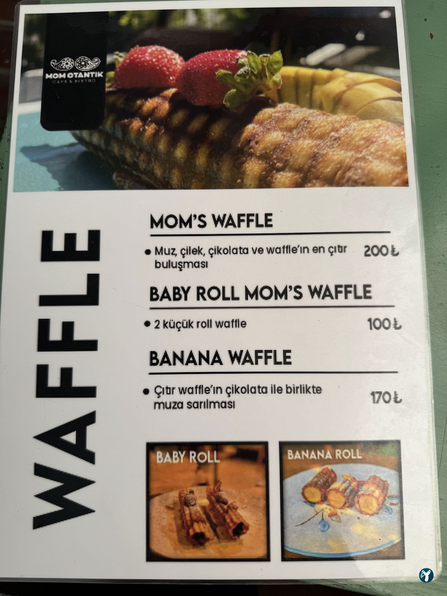 Alanya Waffle Cafe Coffee By Mom Otantik