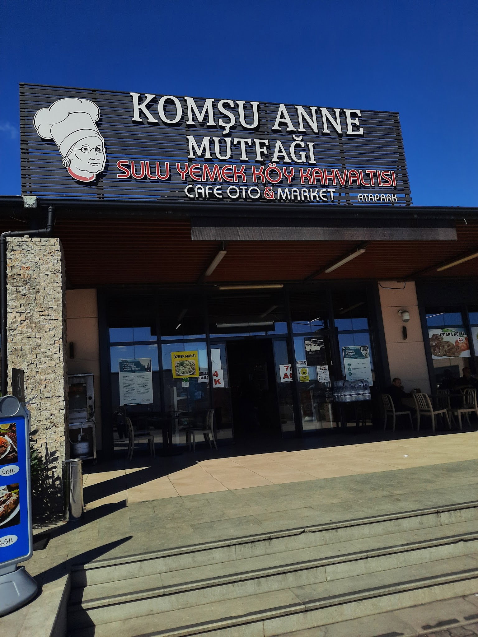 Komşu Anne Sulu Yemek, Cafe, Market, Sigara, Oto Aksesuar