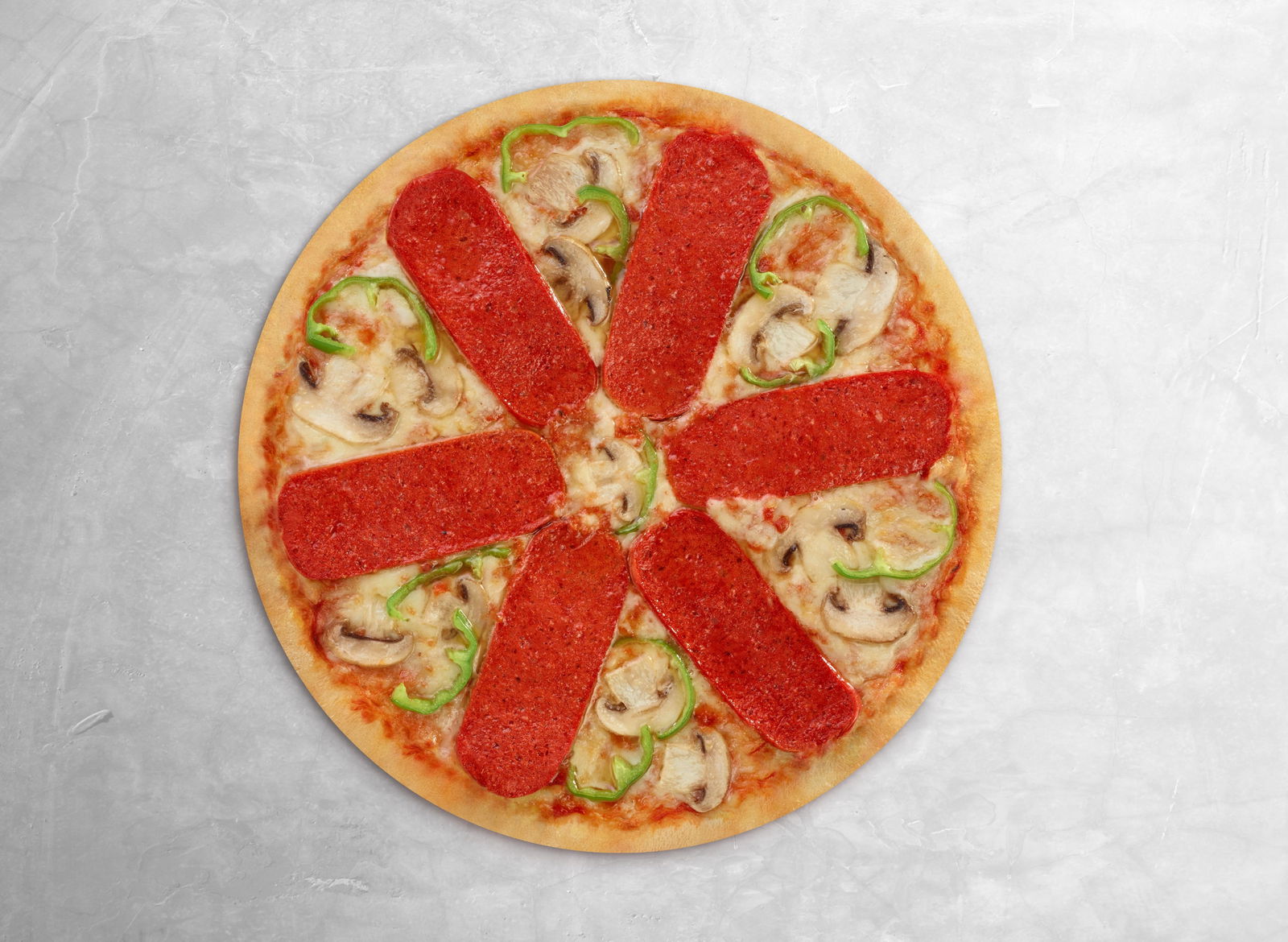 Mangal Sucuklu Pizza (Küçük)
