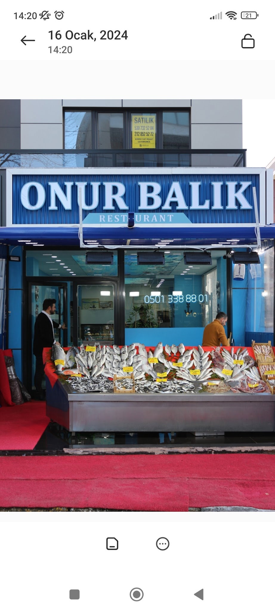 Onur Balık Restaurant