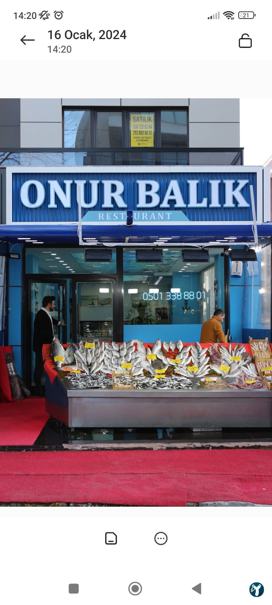 Onur Balık Restaurant
