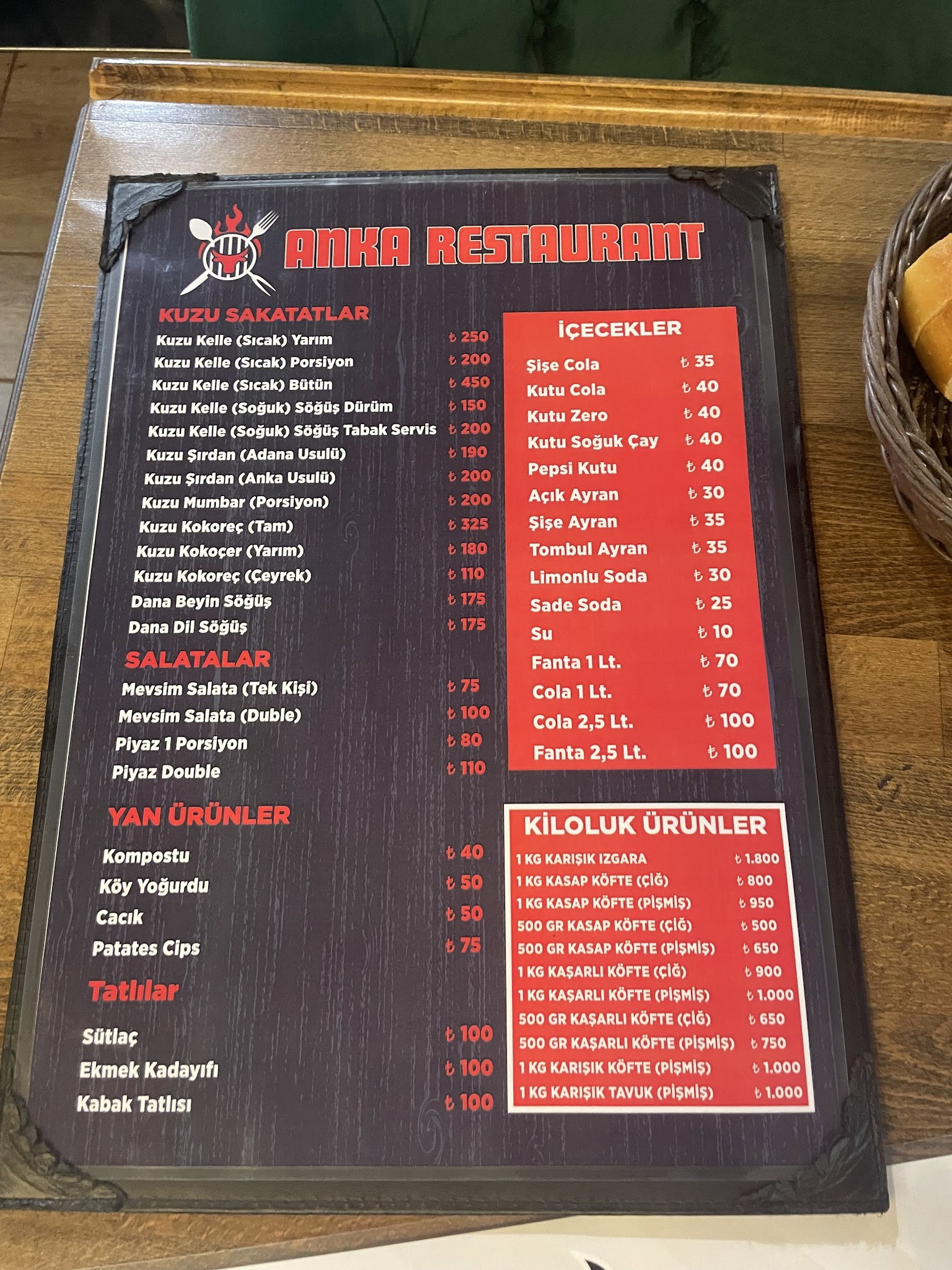 Anka Restaurant Ve Sakatat Üretim Merkezi