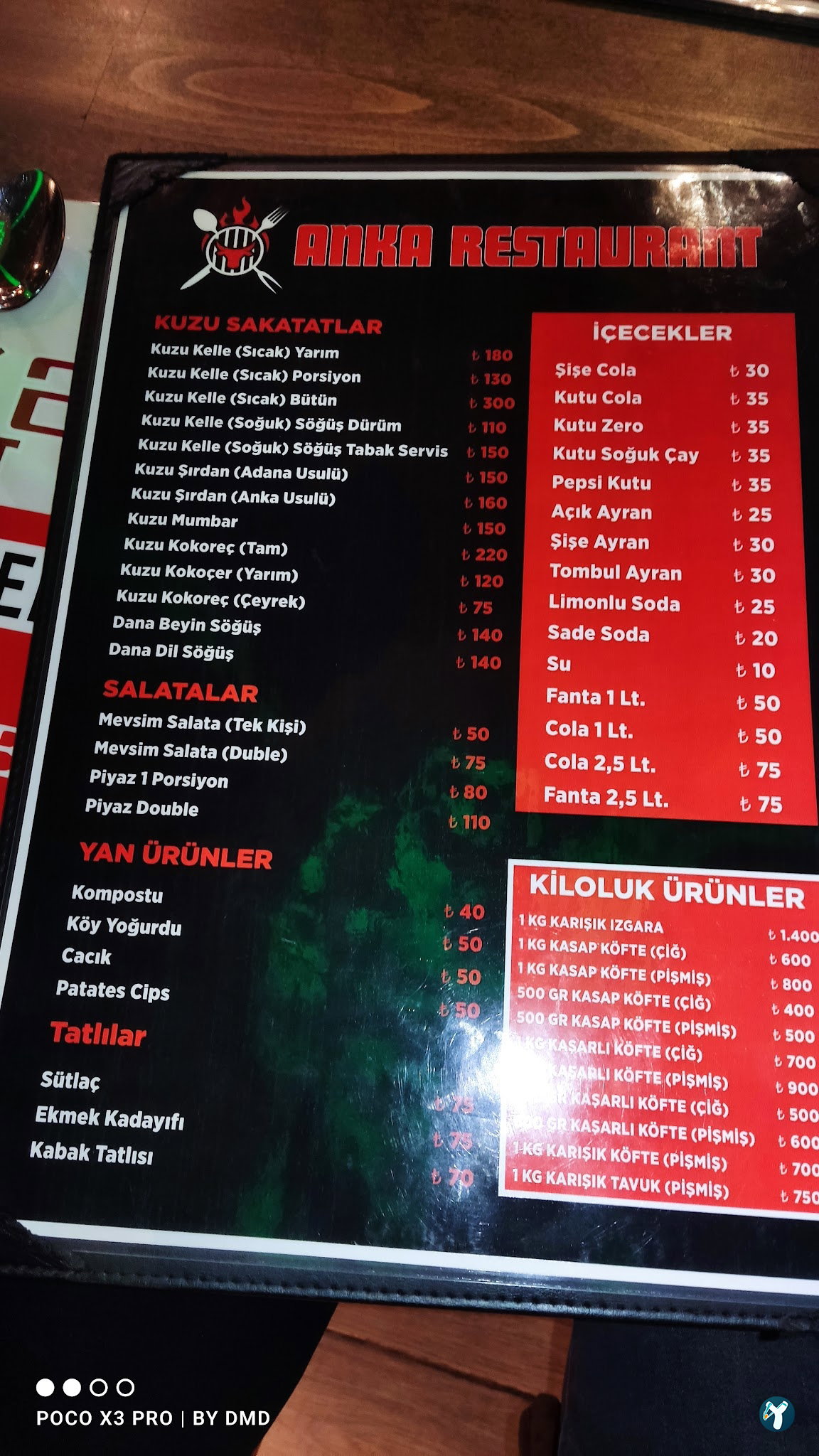 Anka Restaurant Ve Sakatat Üretim Merkezi