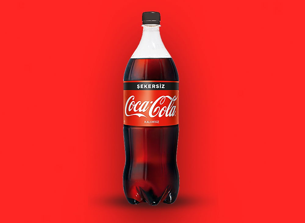 Coca-Cola Şekersiz (1 L.)