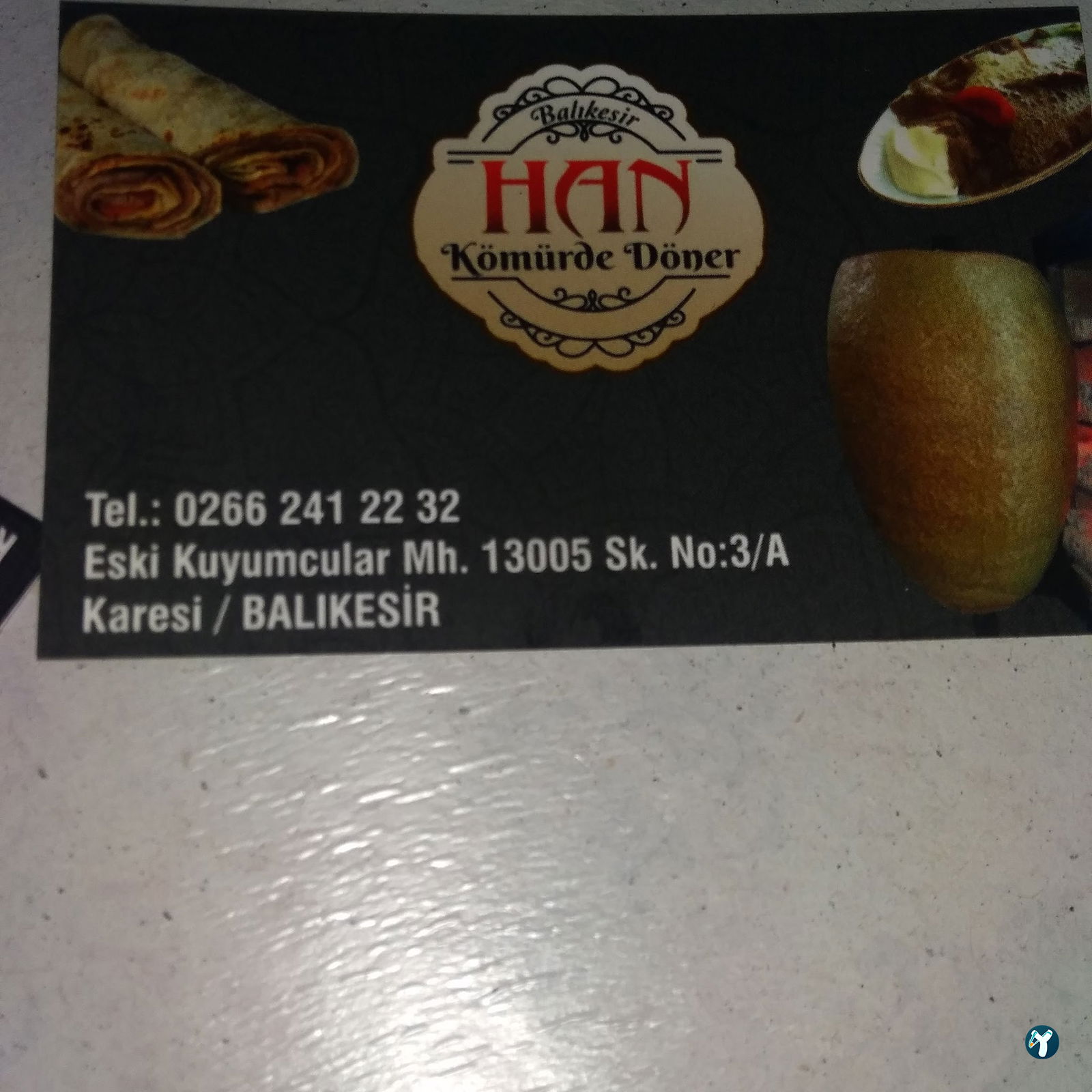 Han Kömürde Döner Balıkesir