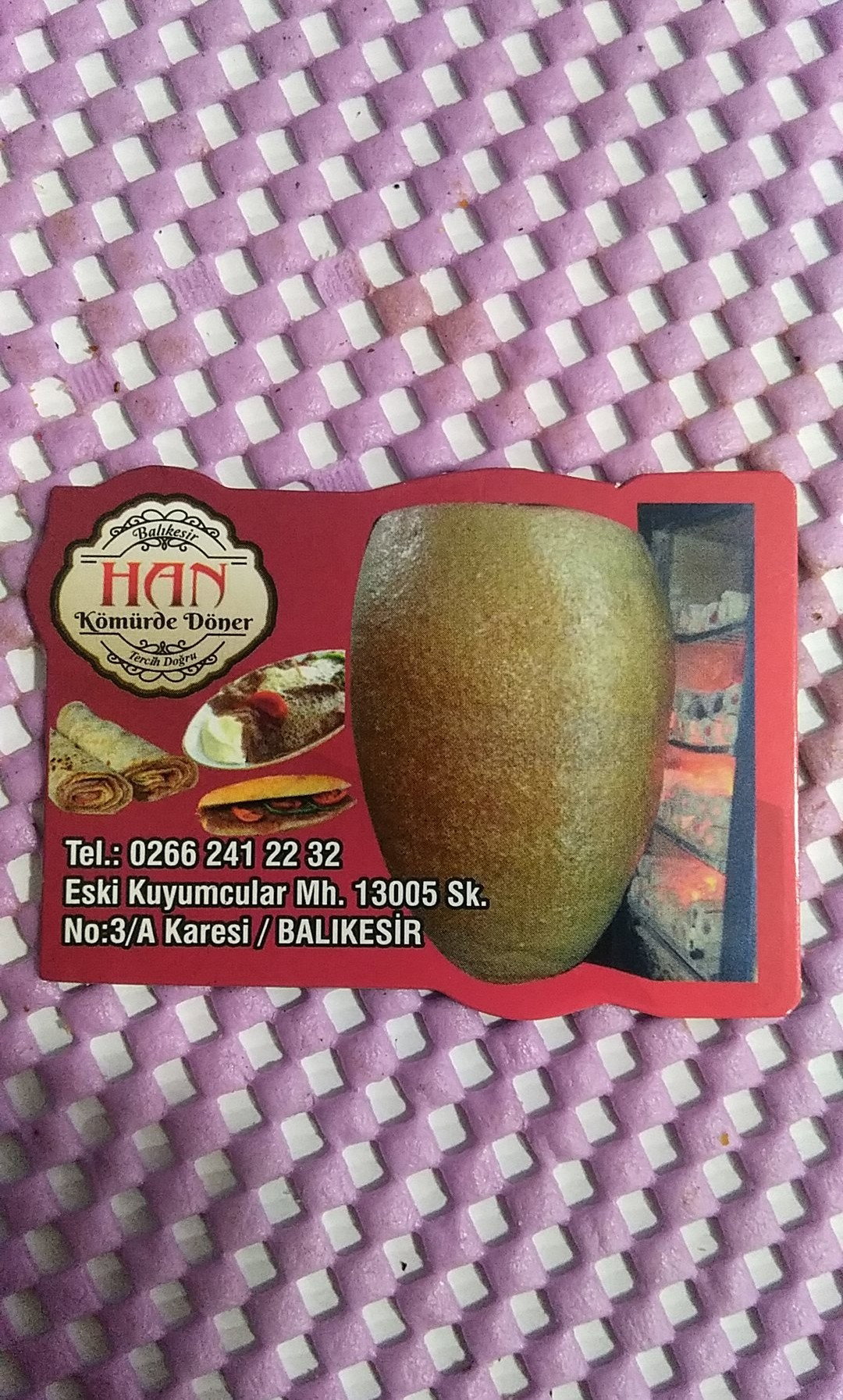Han Kömürde Döner Balıkesir