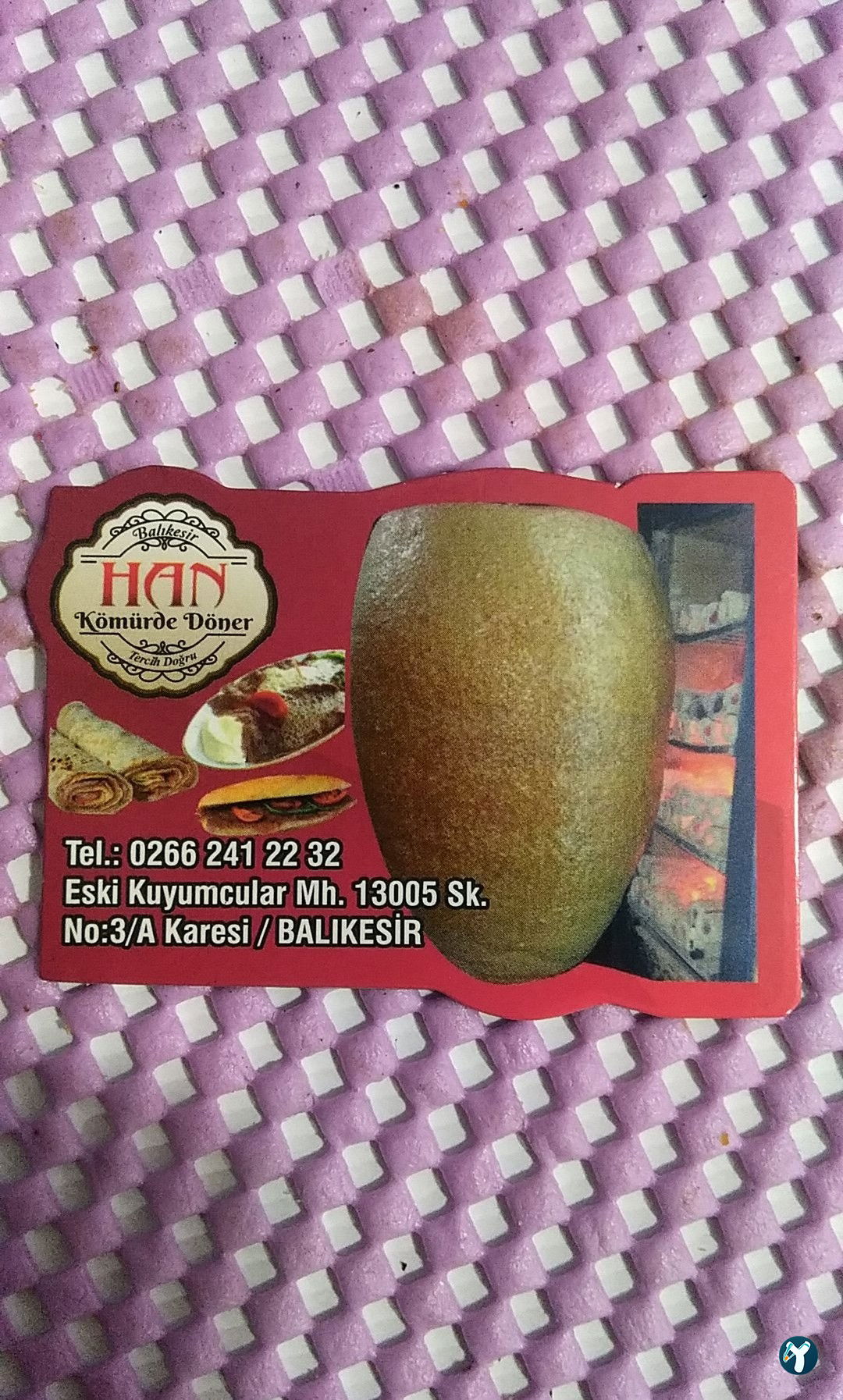 Han Kömürde Döner Balıkesir