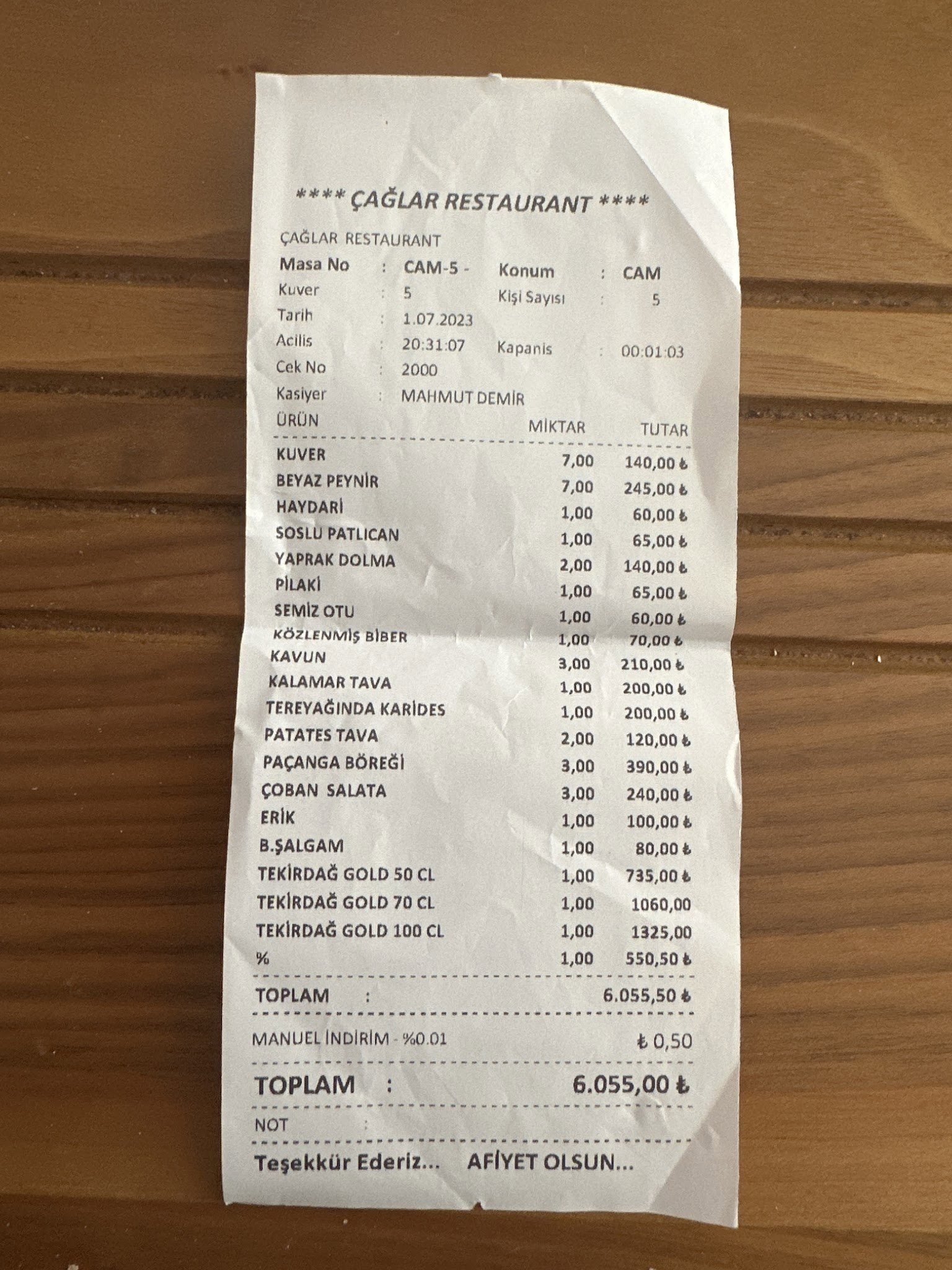 Çağlar Balık Et Restaurant