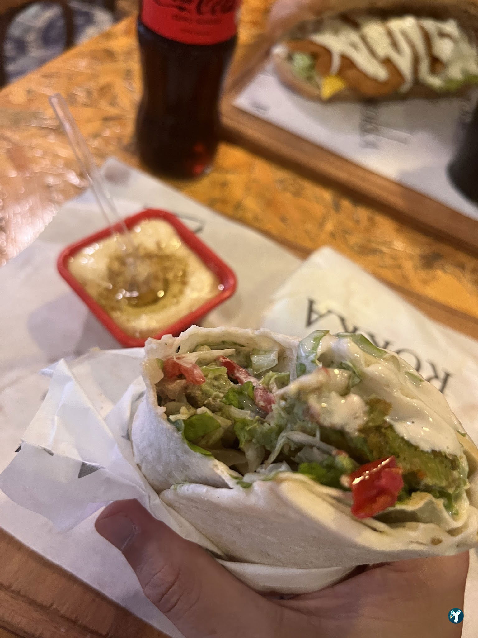Rokka Pizza Falafel