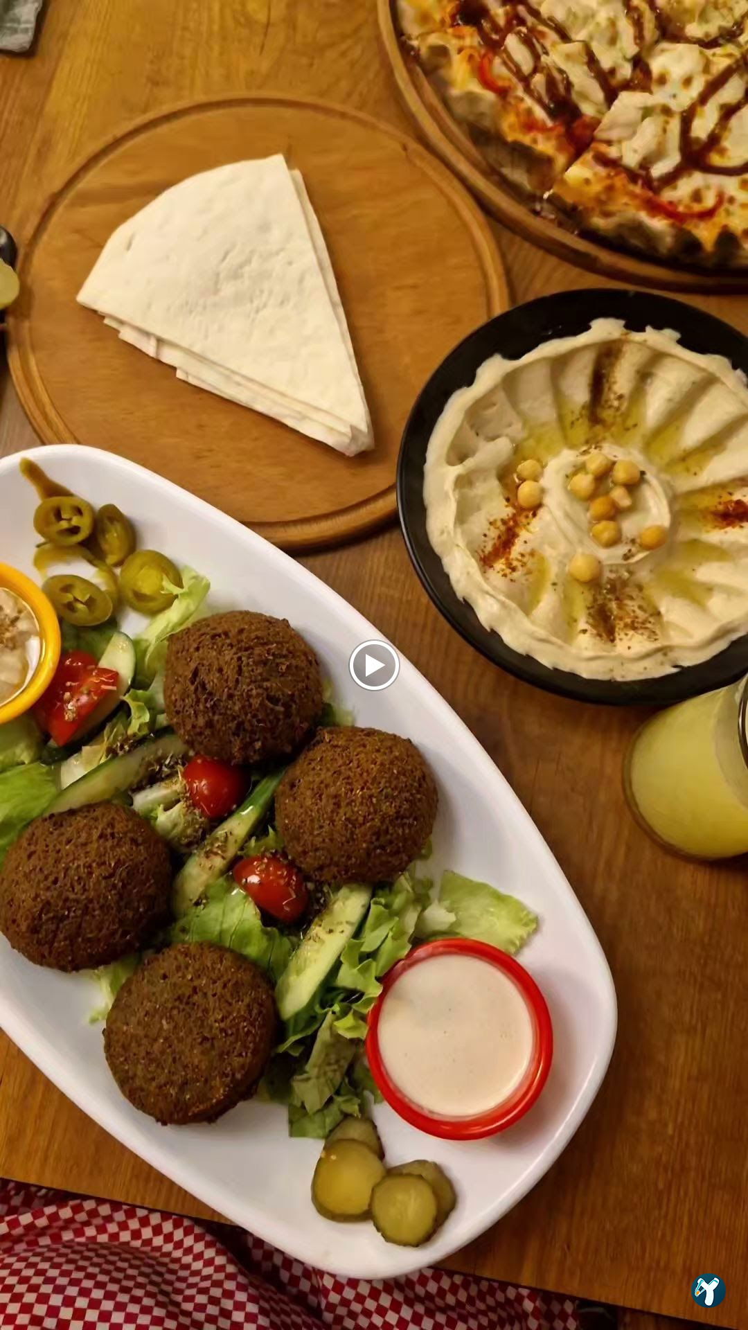 Rokka Pizza Falafel