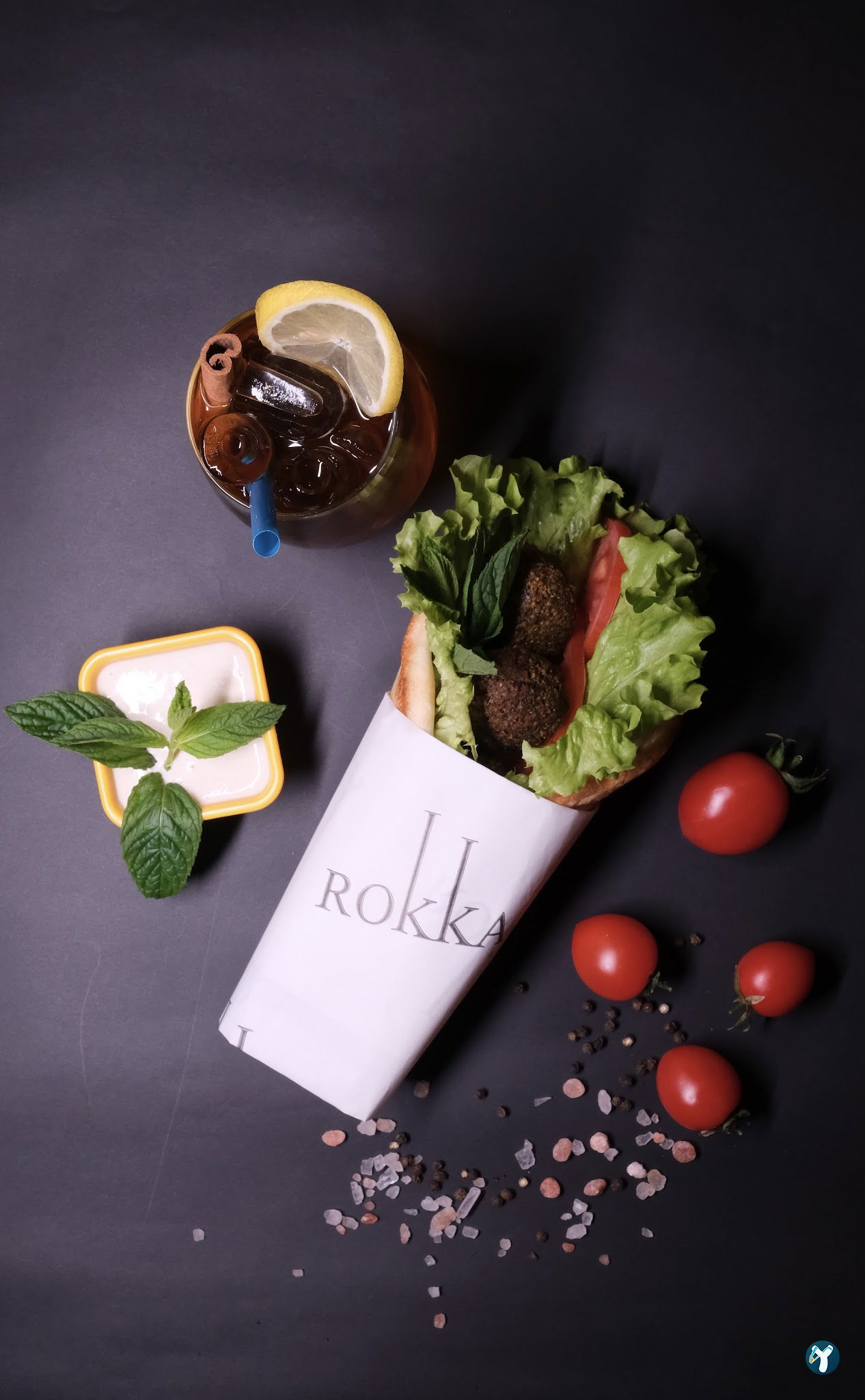 Rokka Pizza Falafel
