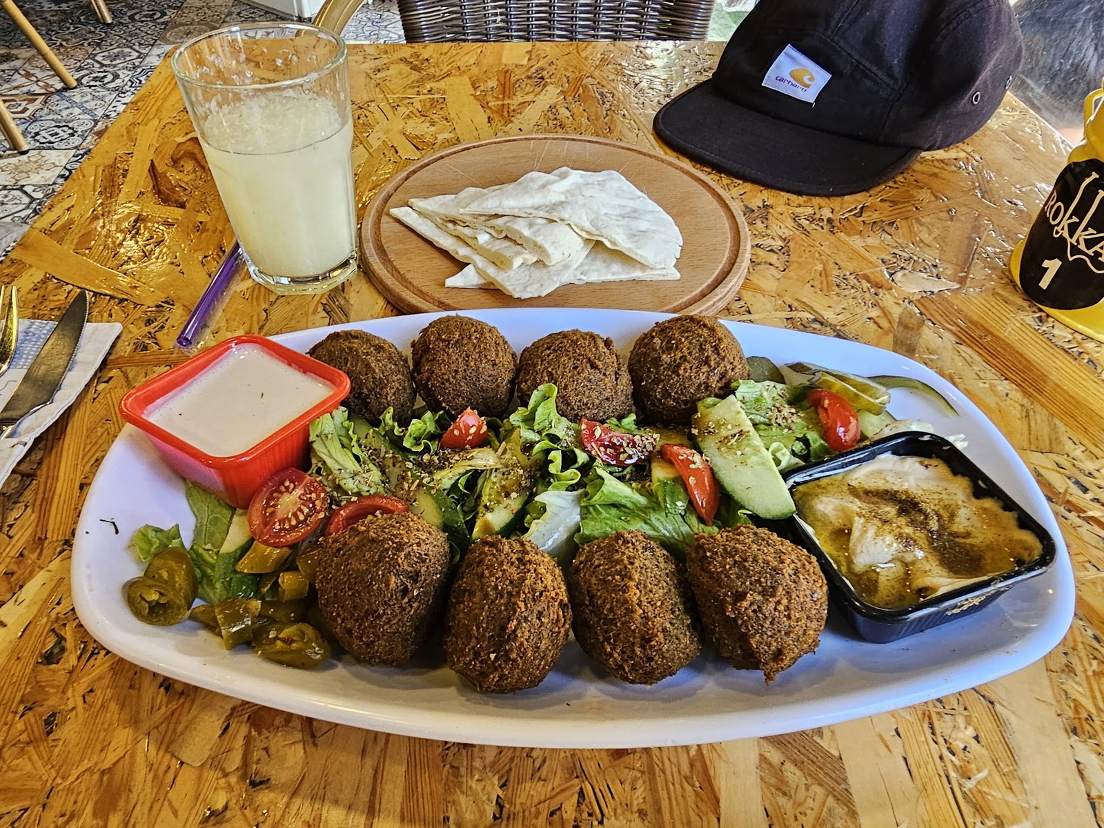Rokka Pizza Falafel