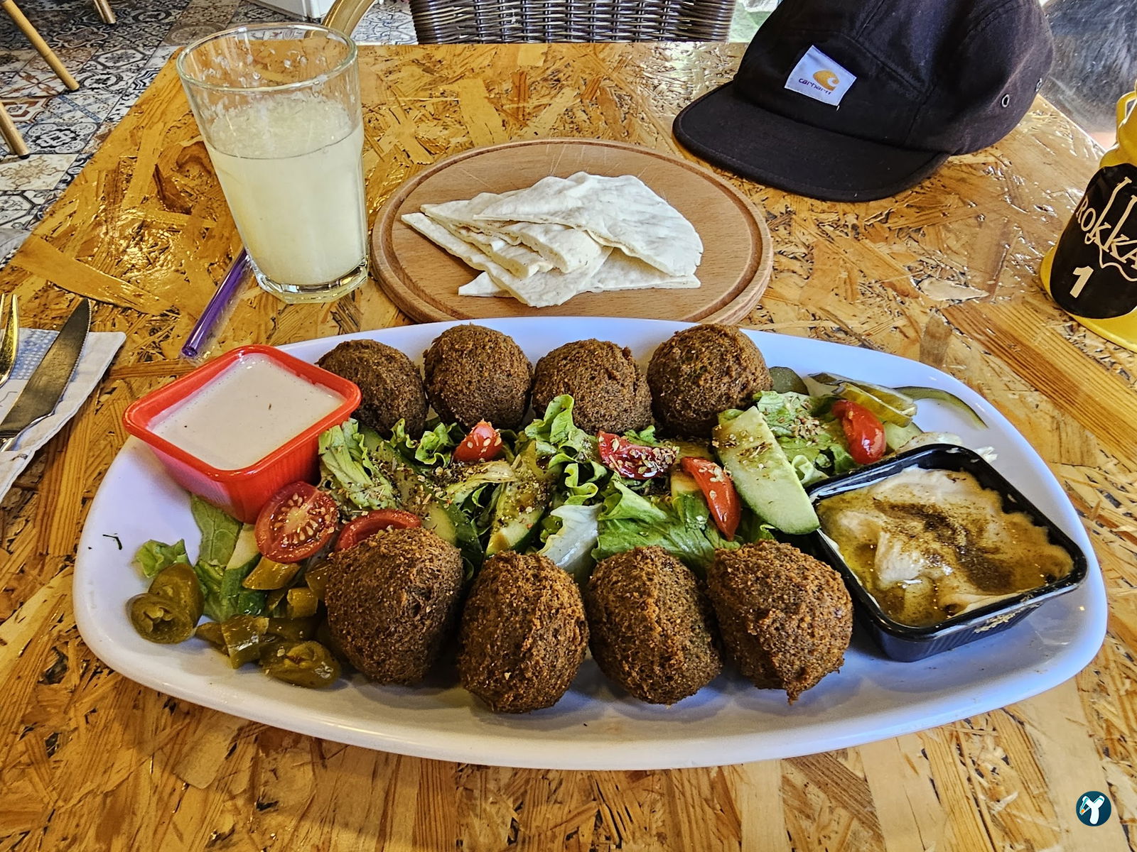 Rokka Pizza Falafel