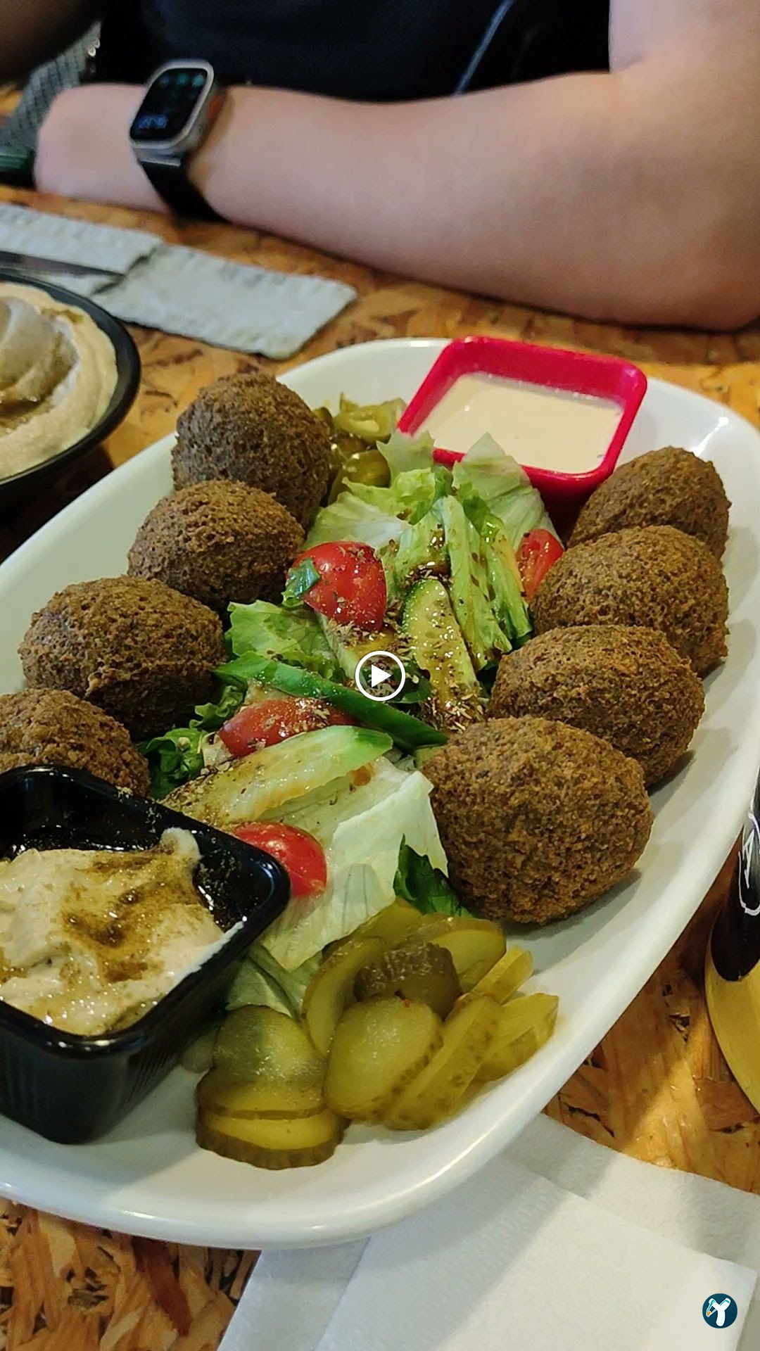 Rokka Pizza Falafel