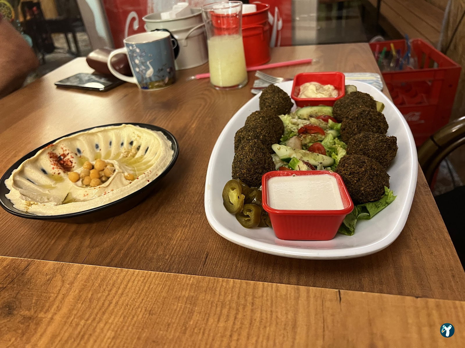 Rokka Pizza Falafel