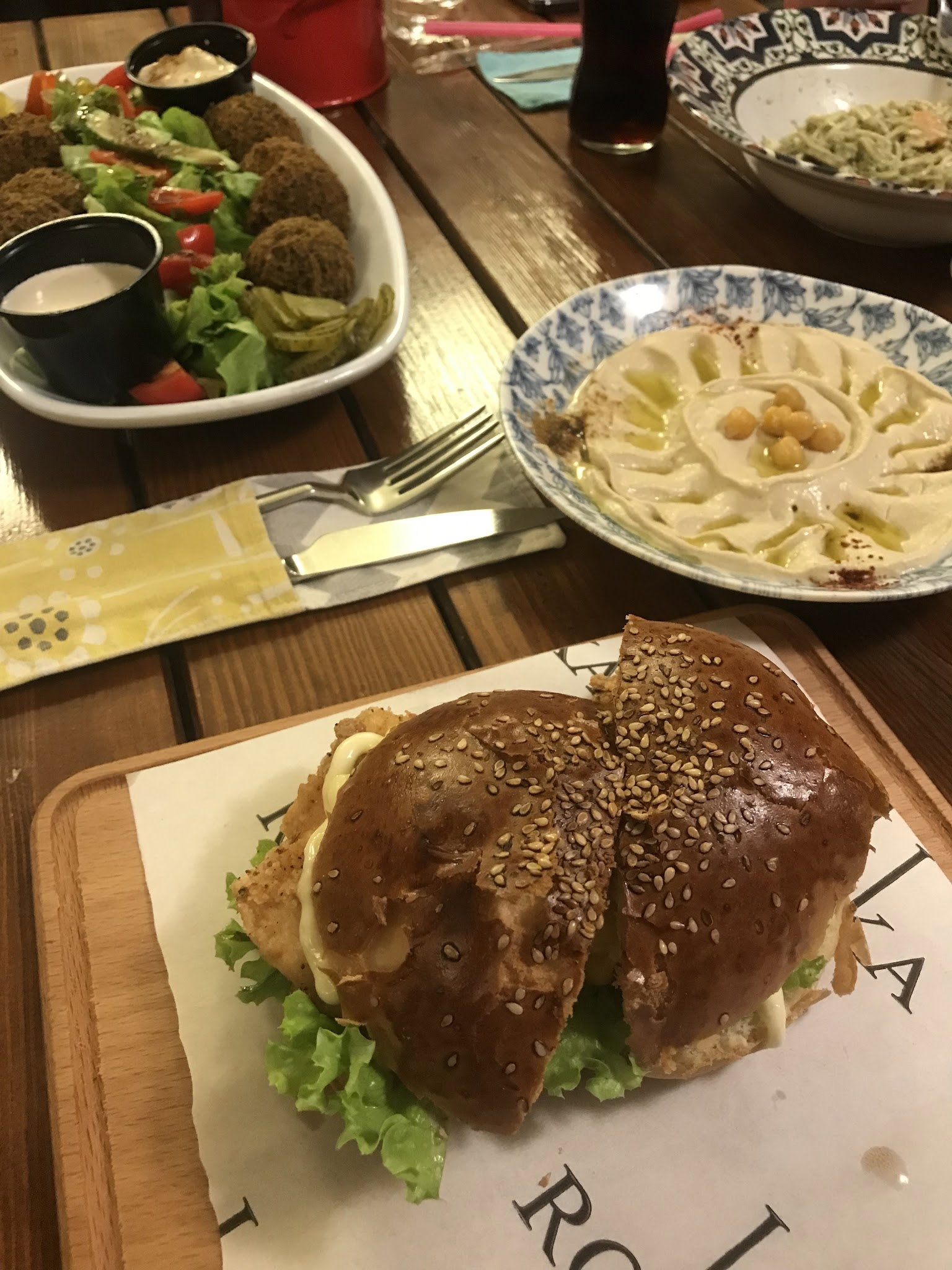 Rokka Pizza Falafel