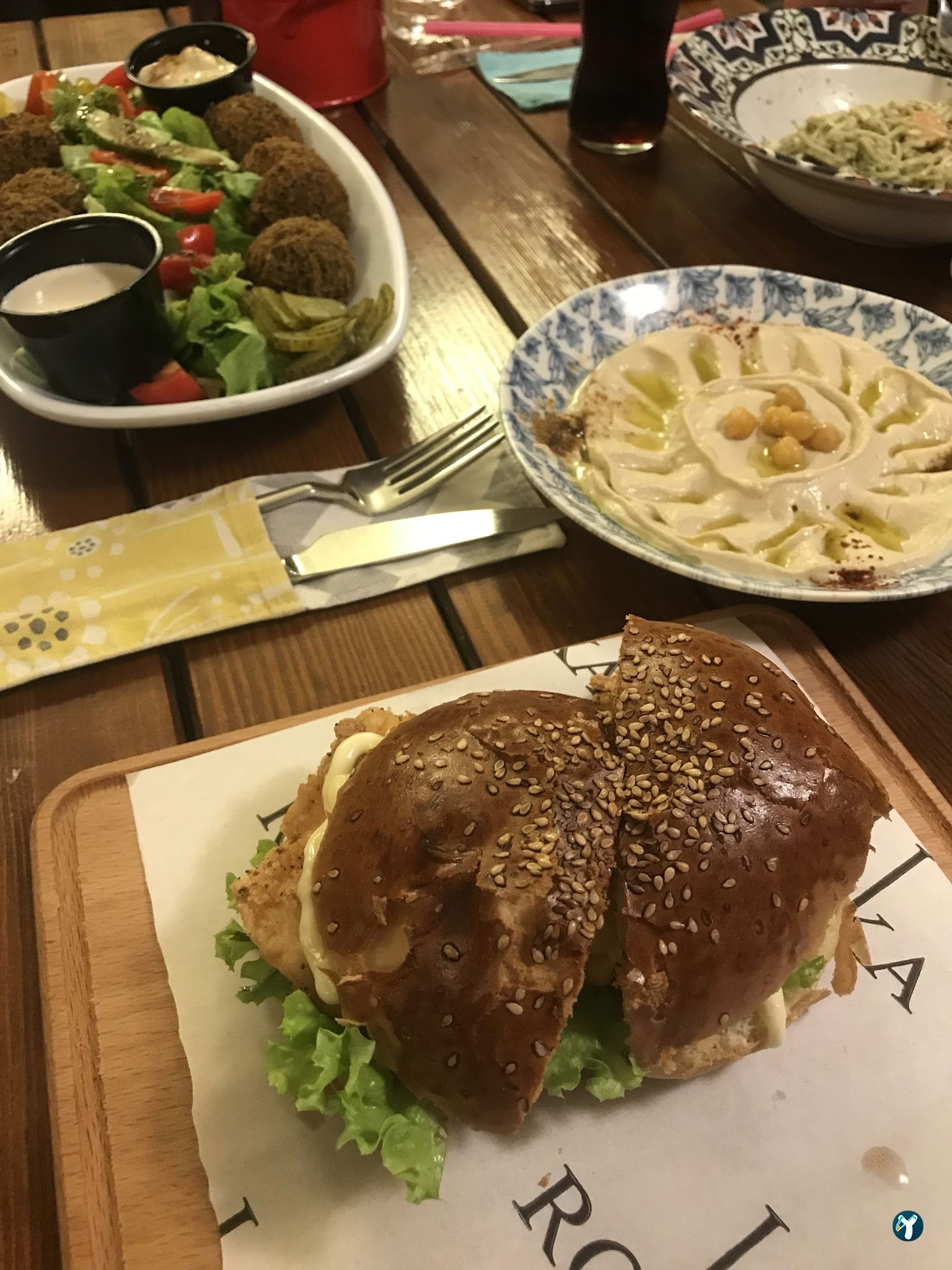 Rokka Pizza Falafel