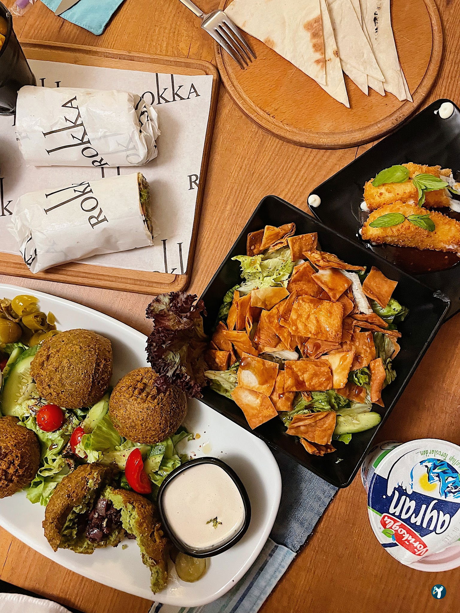 Rokka Pizza Falafel