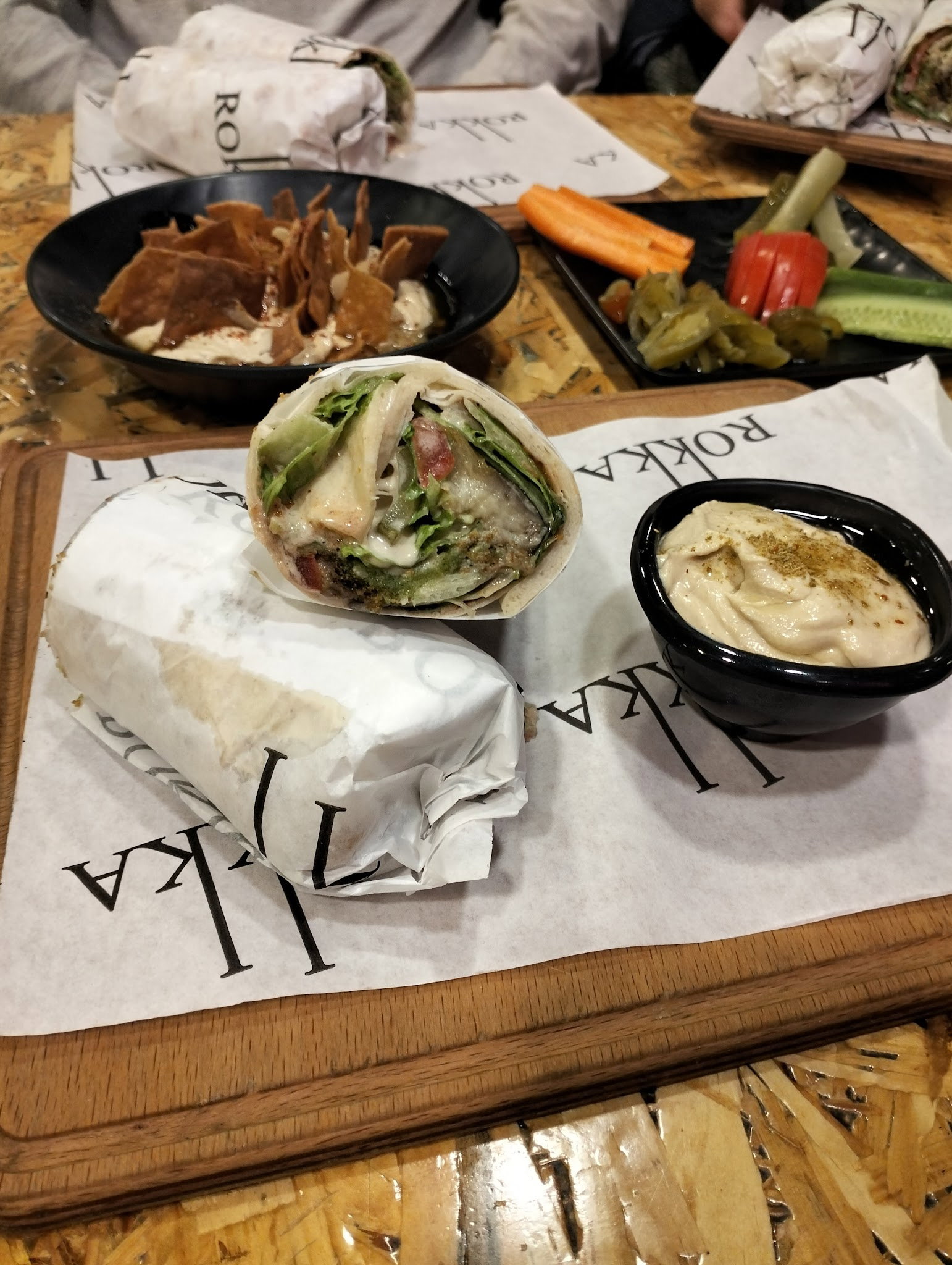 Rokka Pizza Falafel